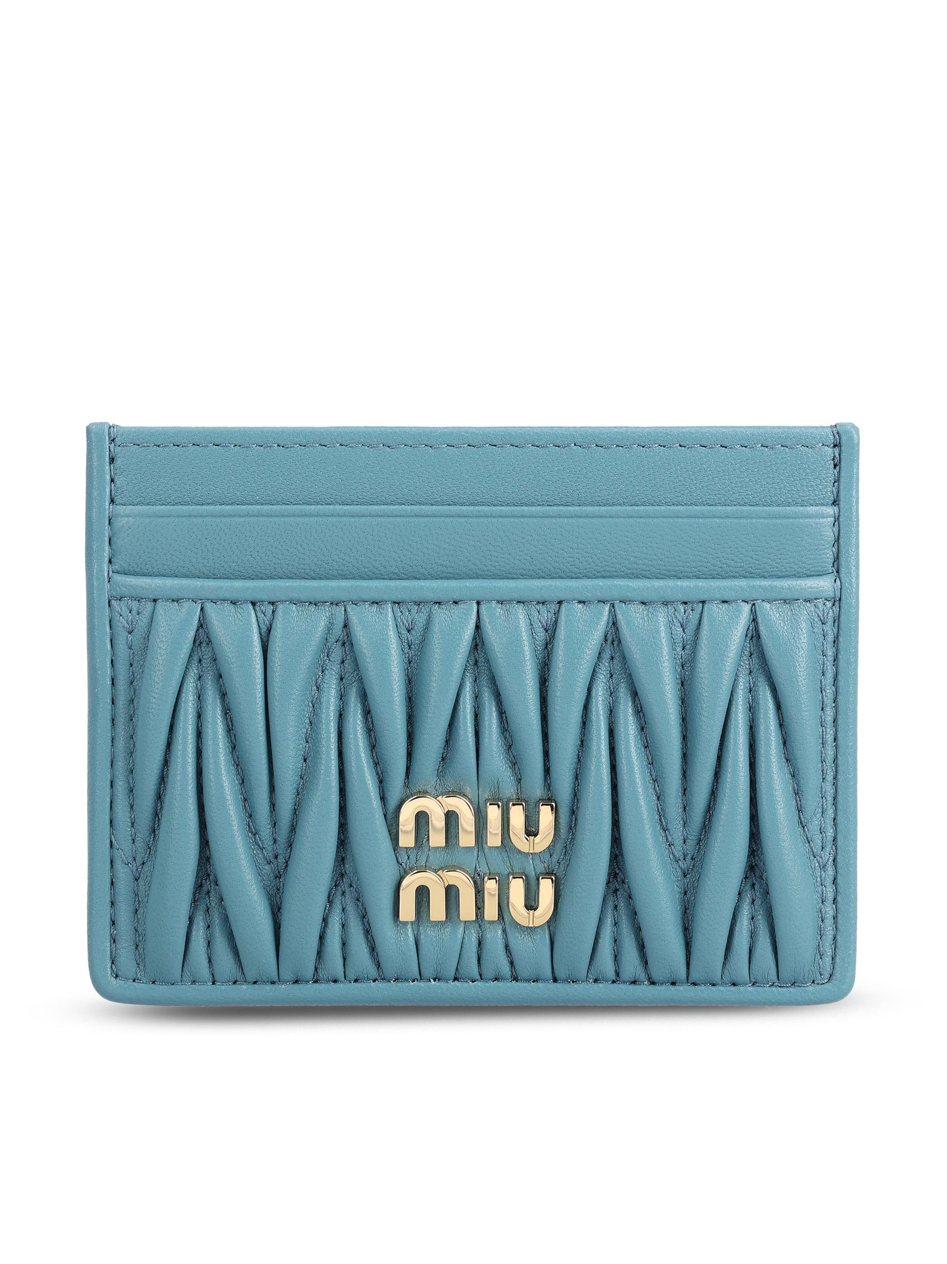 Portacarte realizzato in pelle. 5MC076 AFPPF0F16 MIU MIU 