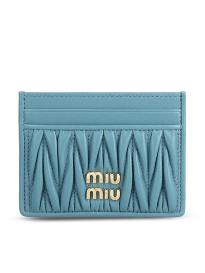 Portacarte realizzato in pelle. 5MC076 AFPPF0F16 MIU MIU 
