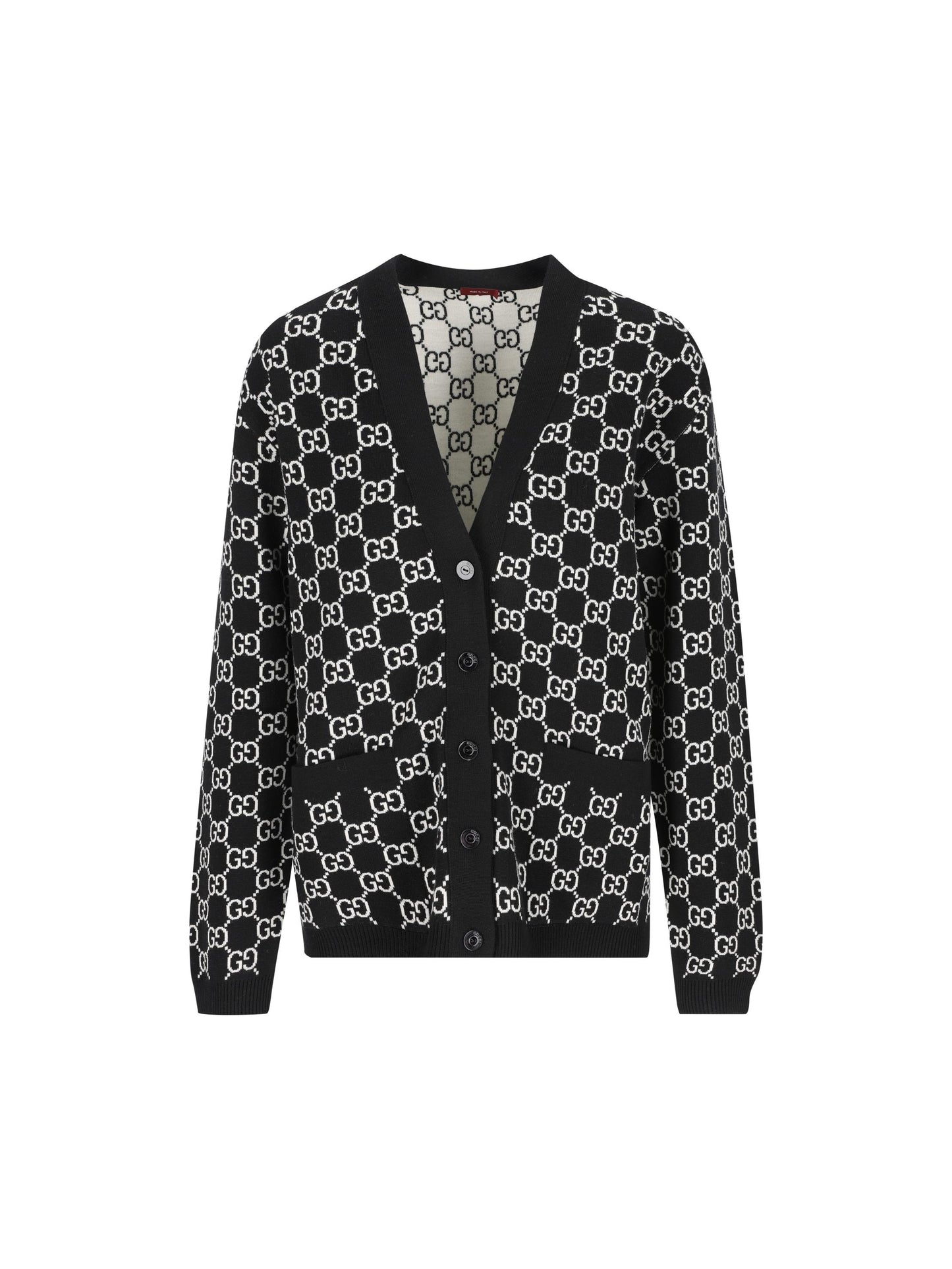 Cardigan reversibile realizzato in lana. 798157 XKEJP1070 GUCCI 