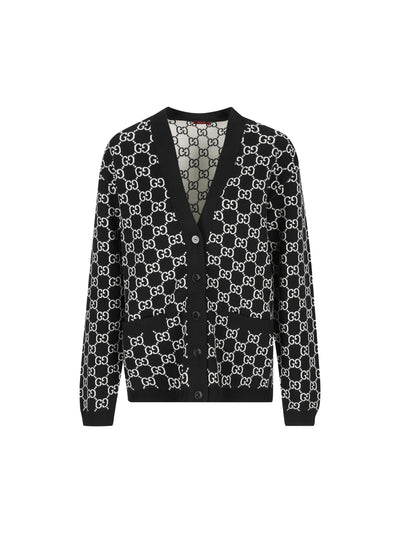 Cardigan reversibile realizzato in lana. 798157 XKEJP1070 GUCCI 