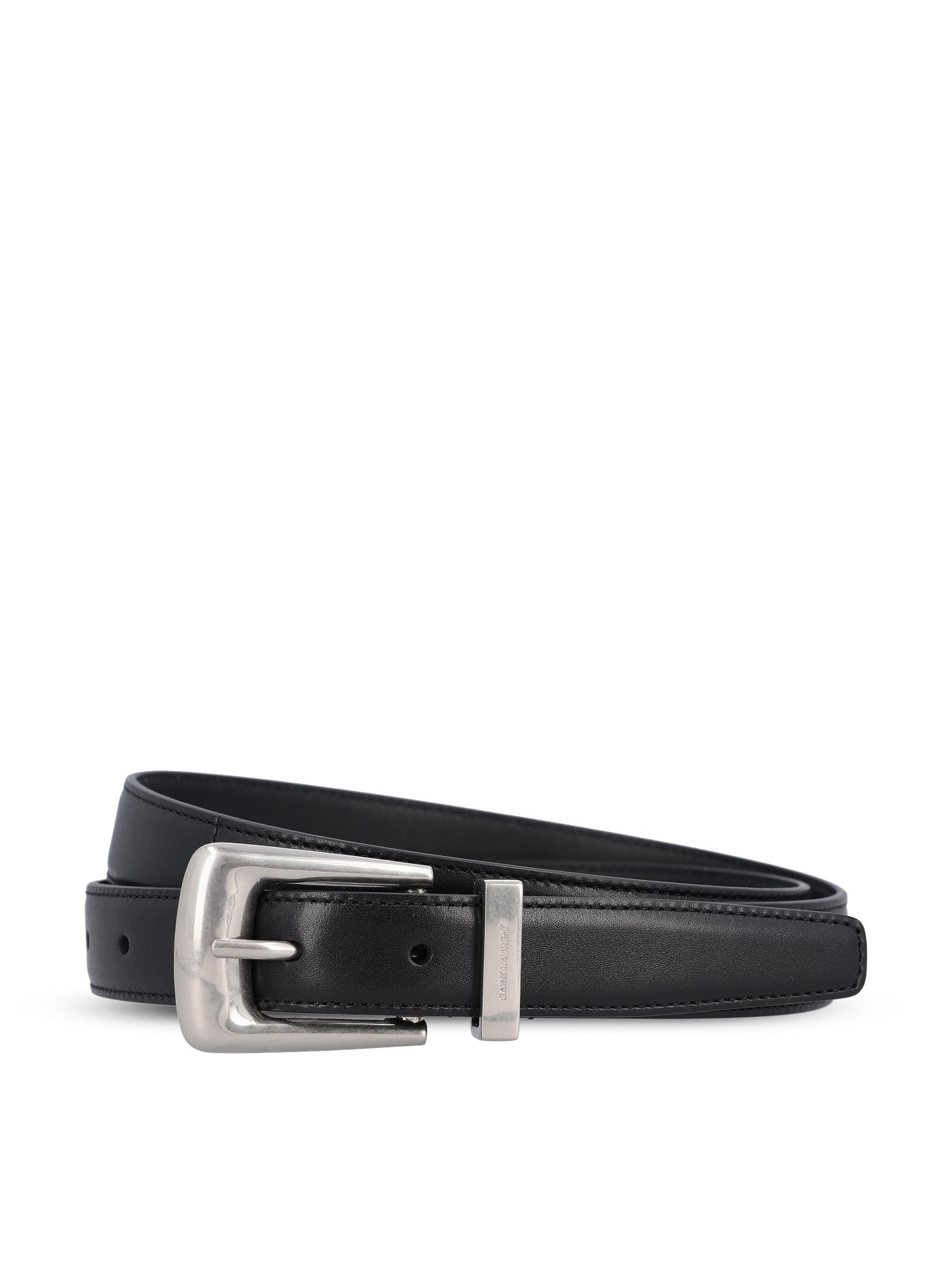 Cintura Folk in pelle liscia. 839769 AAEJE1000 SAINT LAURENT 