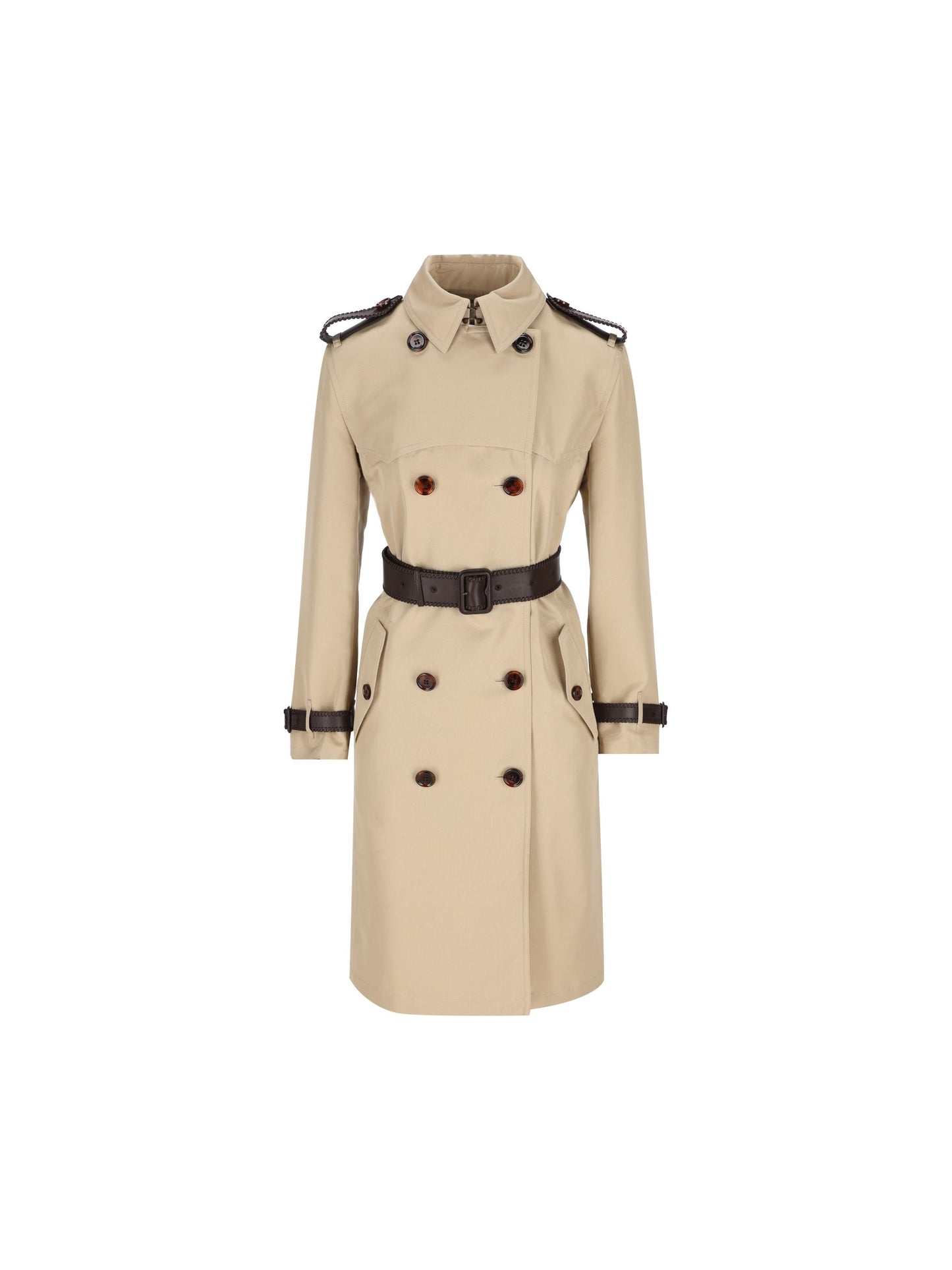 Trench realizzato in seta e cotone. 8126448 A2151 BURBERRY 