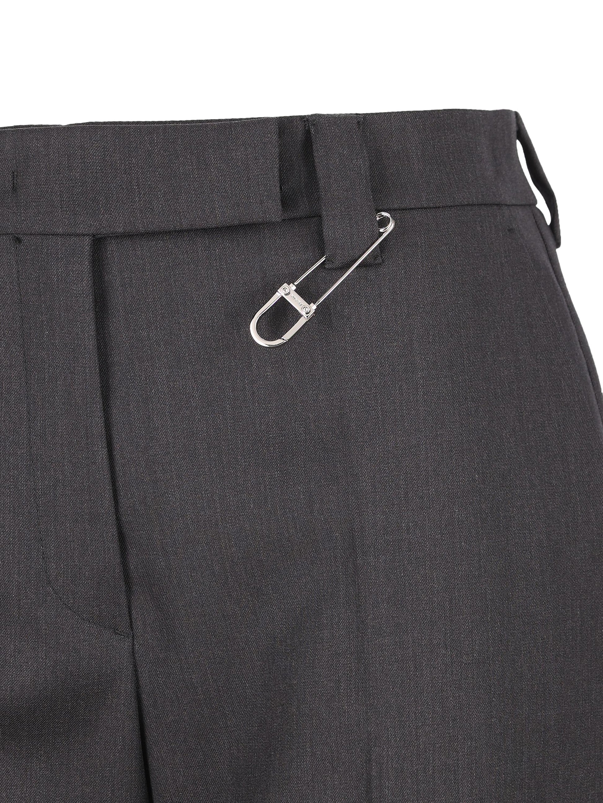 Pantaloni realizzati in lana vergine. P267J 170PF0308 PRADA 