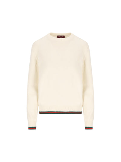 Maglione realizzato in lana e cashmere. 813843 XKEI29257 GUCCI 