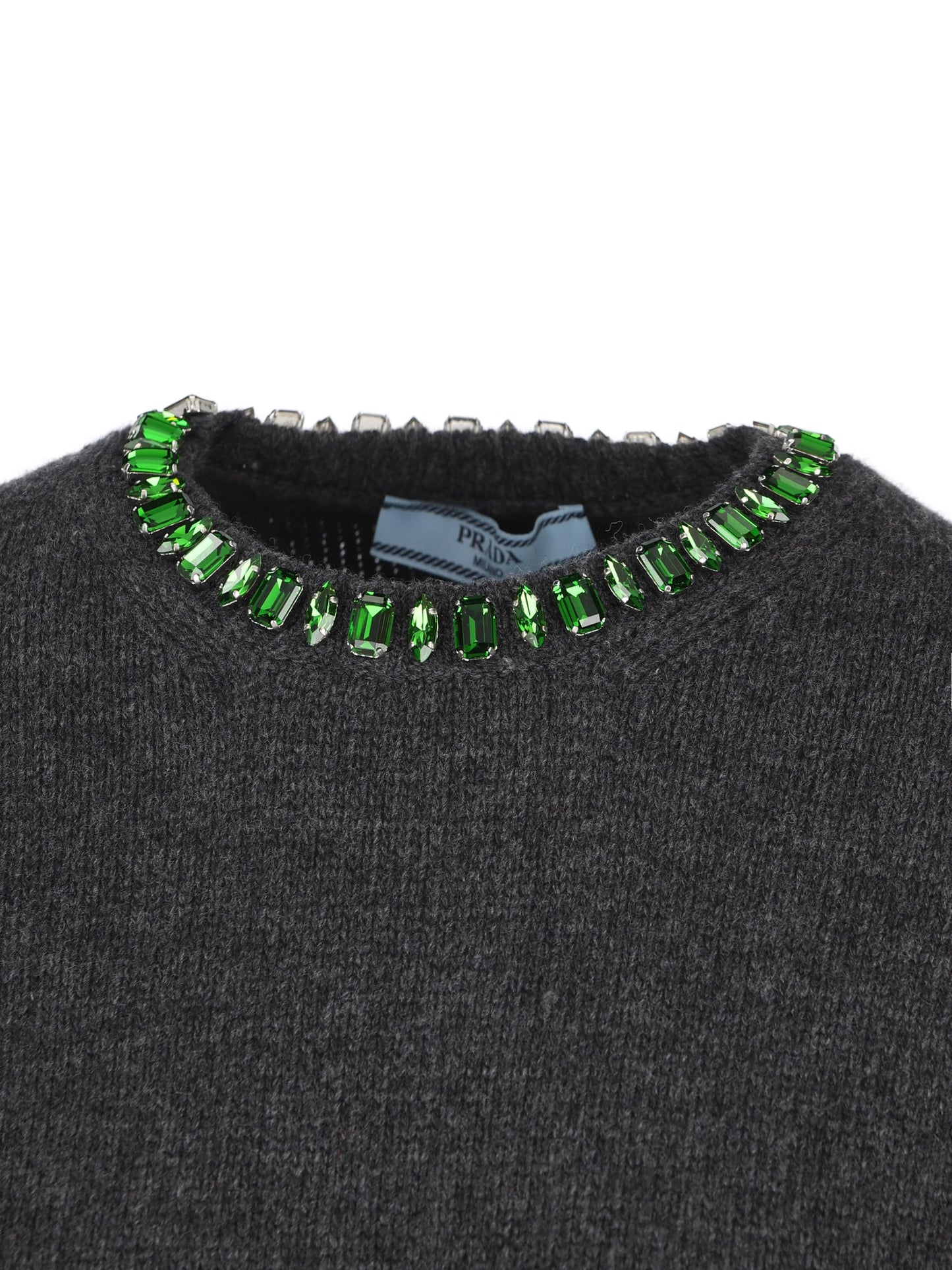 Maglia realizzata in lana e cashmere. P24V2B 18M6F0308 PRADA 