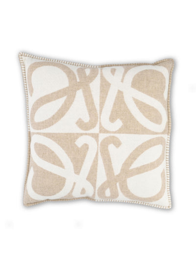 Cuscino realizzato in lana e cashmere. TSF3HM2W02 2692 LOEWE 