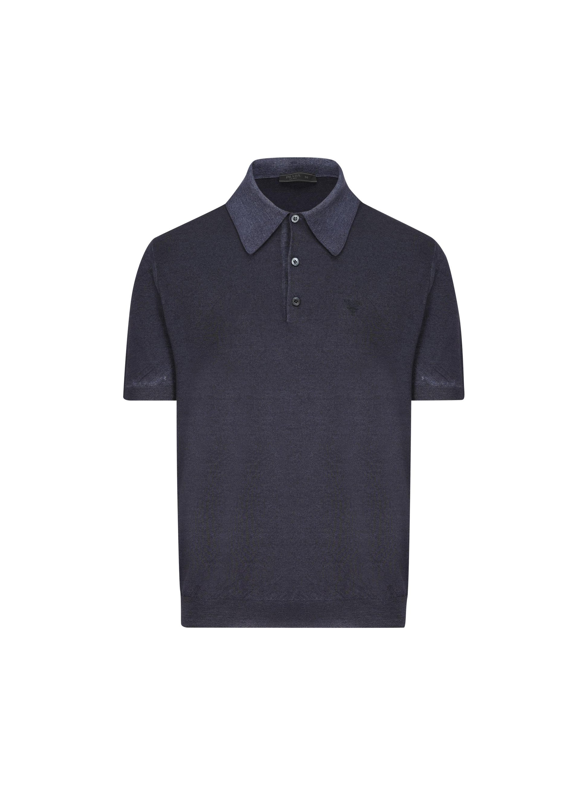 Polo realizzata in cashmere. UMB938 16EMF0008 PRADA 