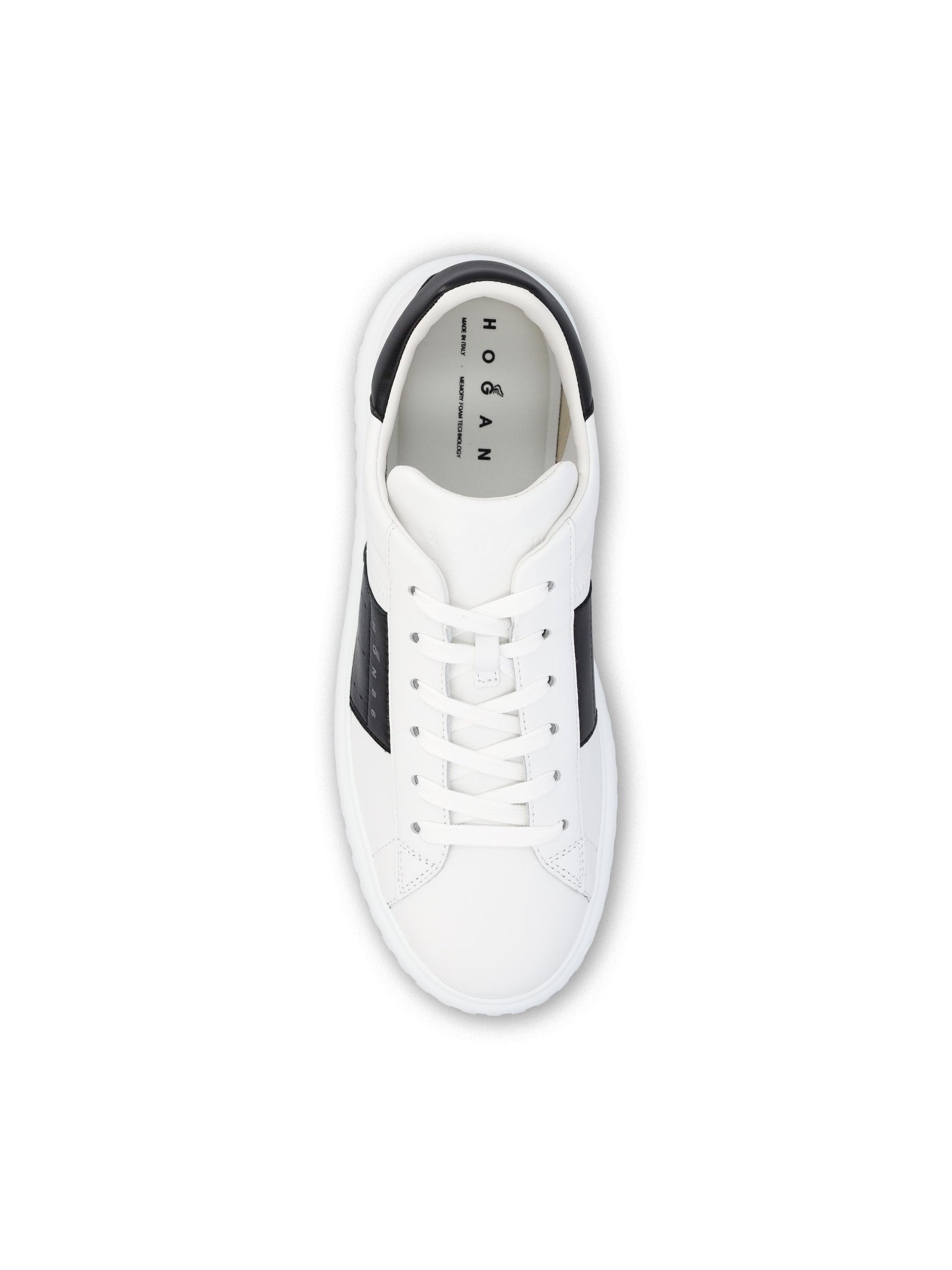 Sneakers Hogan H-Stripes in nappa. HXM6450FO70LE9 9998 HOGAN 