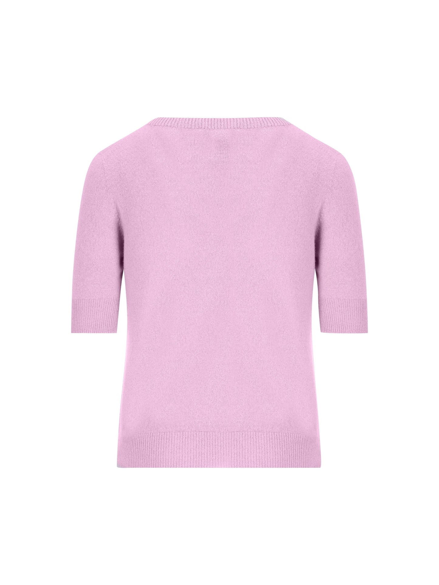 Maglia realizzata in cashmere. V36614 QUARZO ROSA VANISE' 
