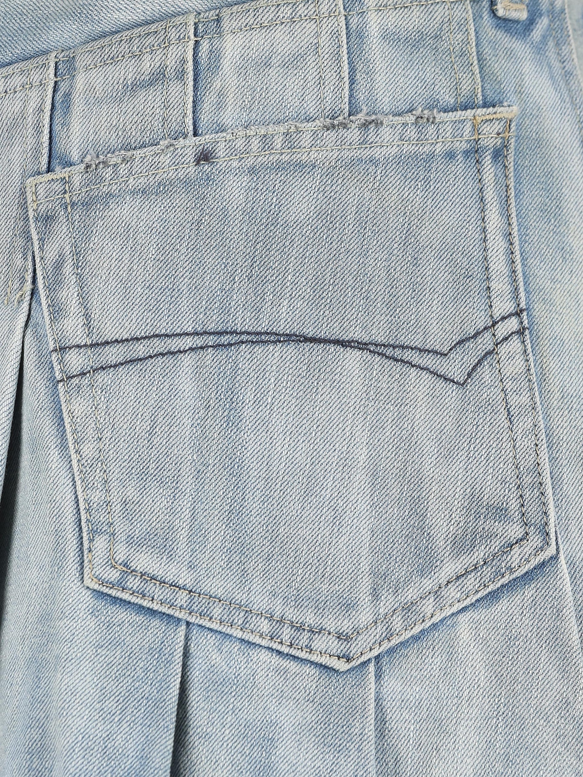 Gonna realizzata in denim di cotone. 838711 TSWB94200 BALENCIAGA 