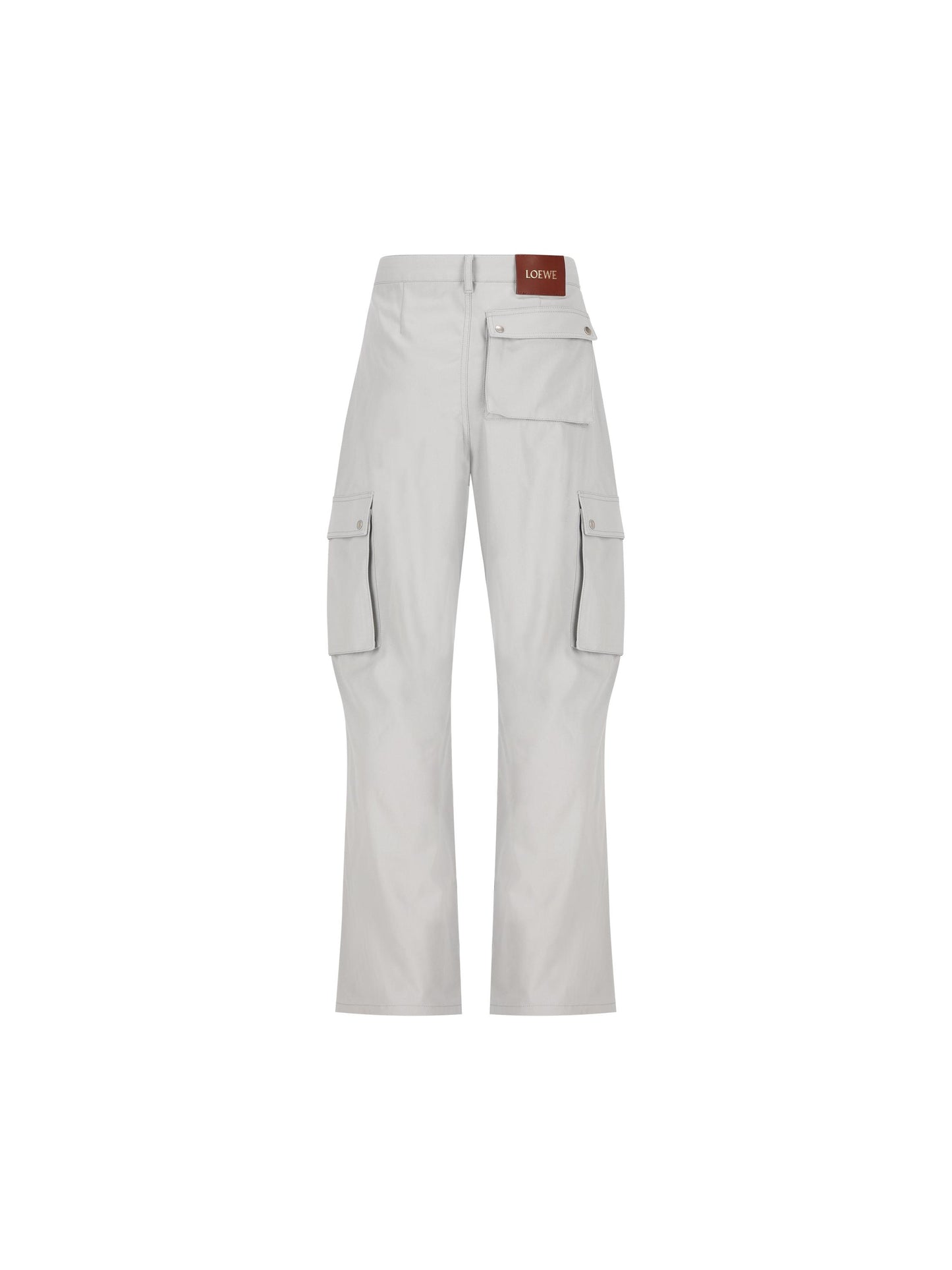 Pantaloni cargo in twill di cotone chiaro H526Y04WHC 1130 LOEWE 