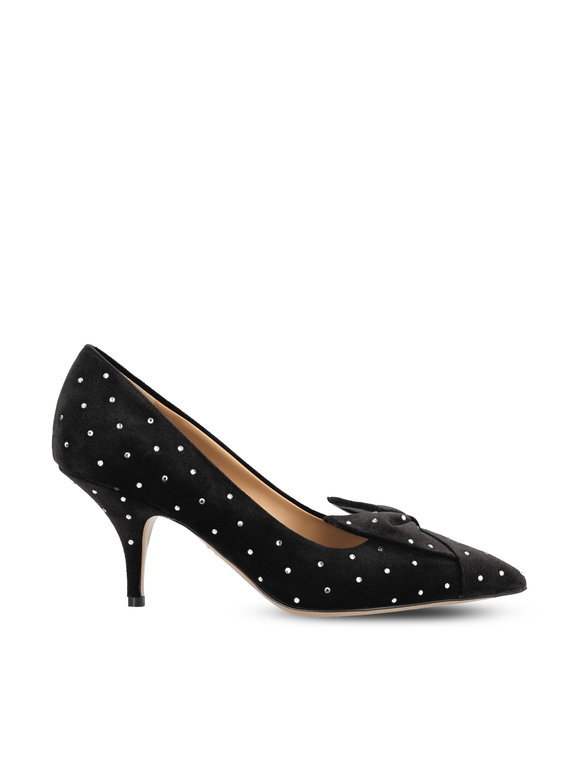 Décolleté realizzate in tessuto e cristalli. 01K827 787694001 SALVATORE FERRAGAMO 