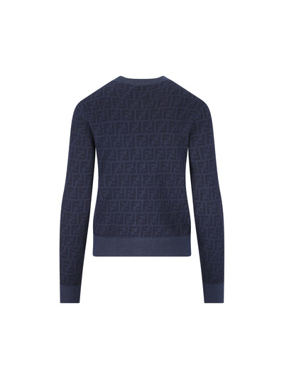 Cardigan realizzato in lana. FZE566 AYM1F1UKI FENDI 