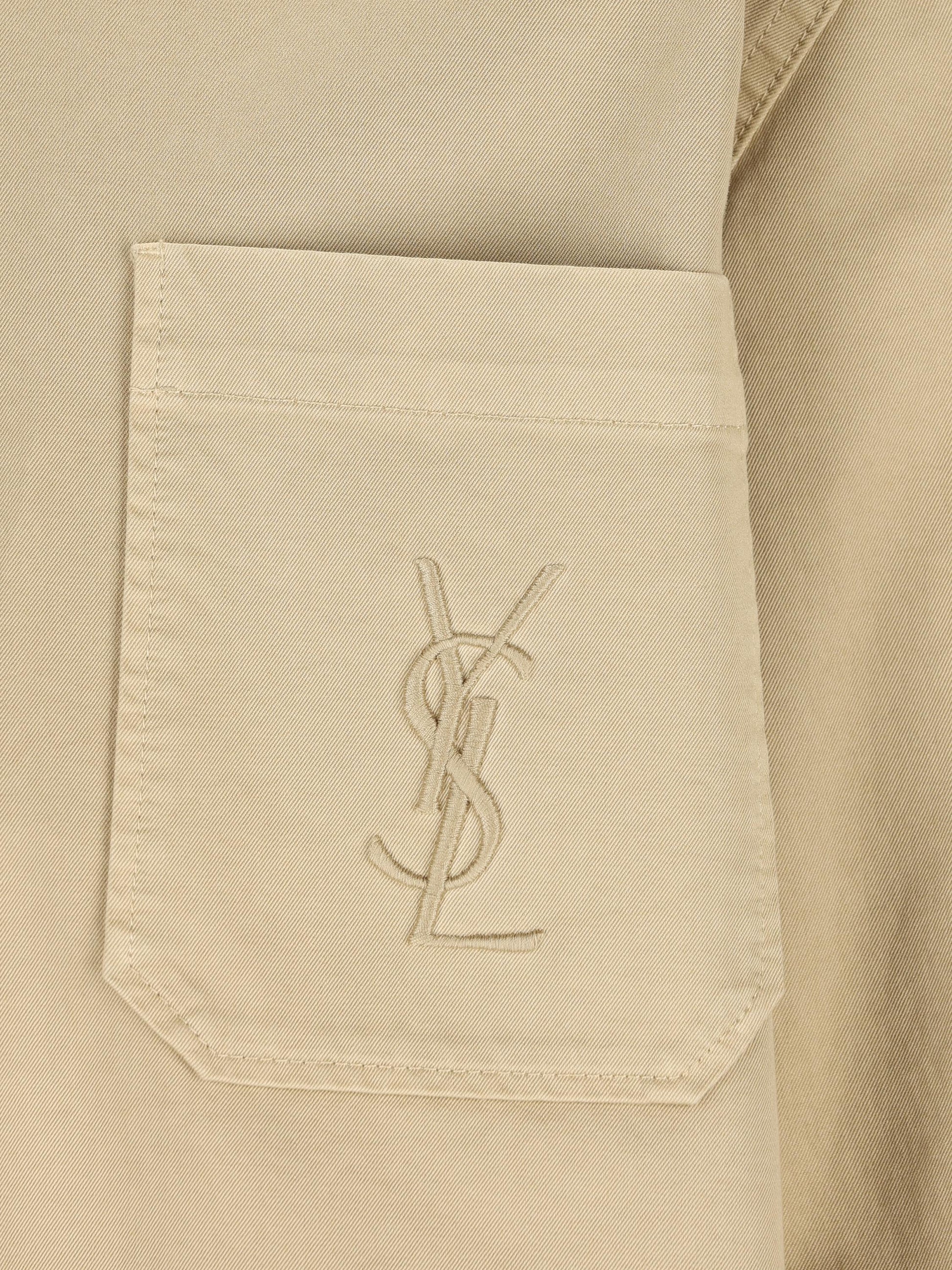 Overshirt realizzata in cotone. 861004 Y04VD8441 SAINT LAURENT 