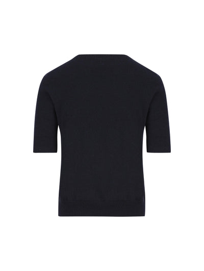 Maglia realizzata in cashmere. V36614 NOTTE VANISE' 