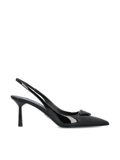 Décolleté slingback realizzate in pelle. 1I901M XUWF0002 PRADA 