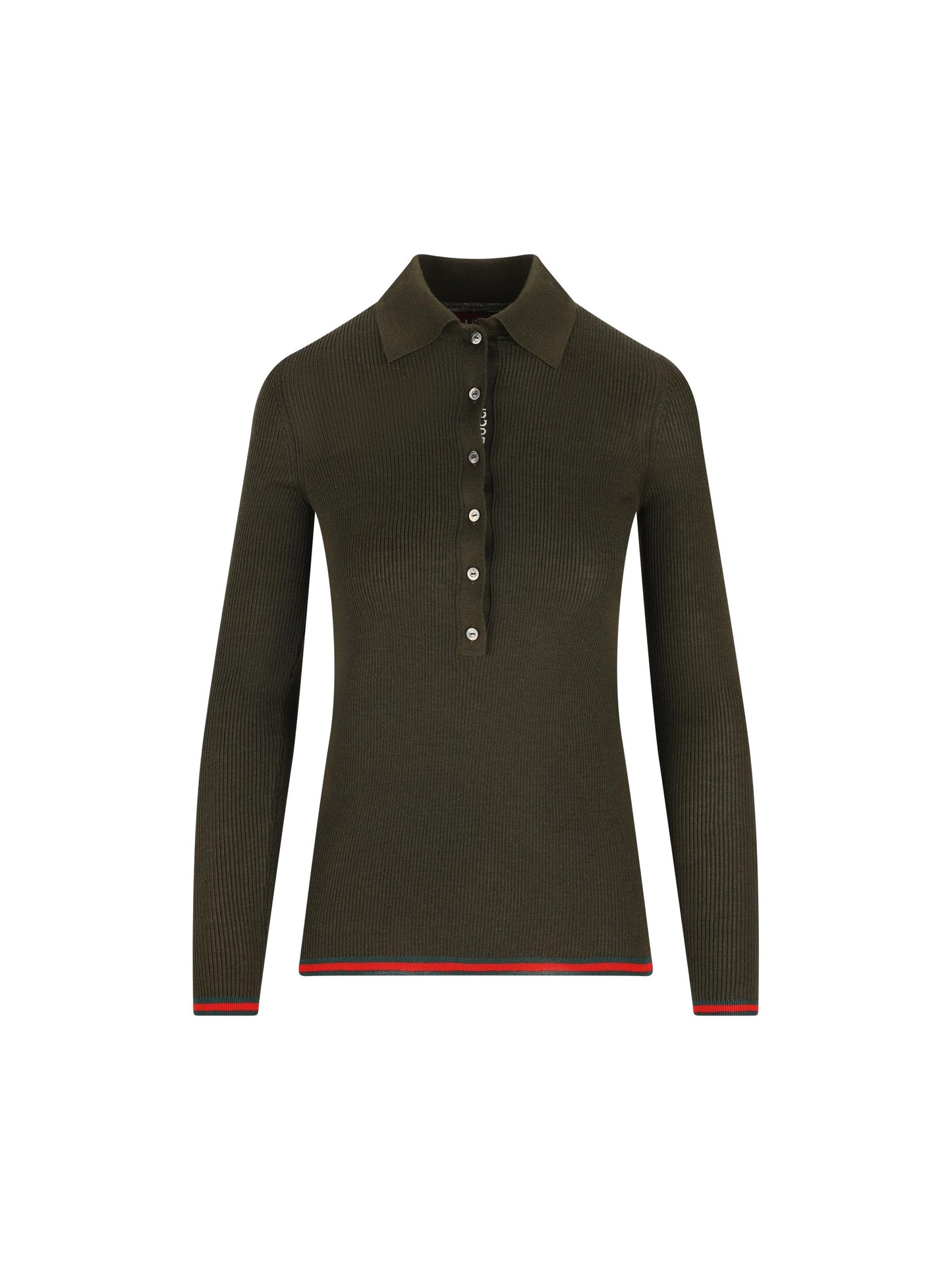 Polo realizzata in cashmere e seta. 810315 XKD8J3450 GUCCI 