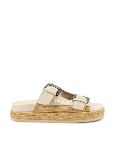 Sandali realizzati in pelle scamosciata. SW451014A CHLK MOU 