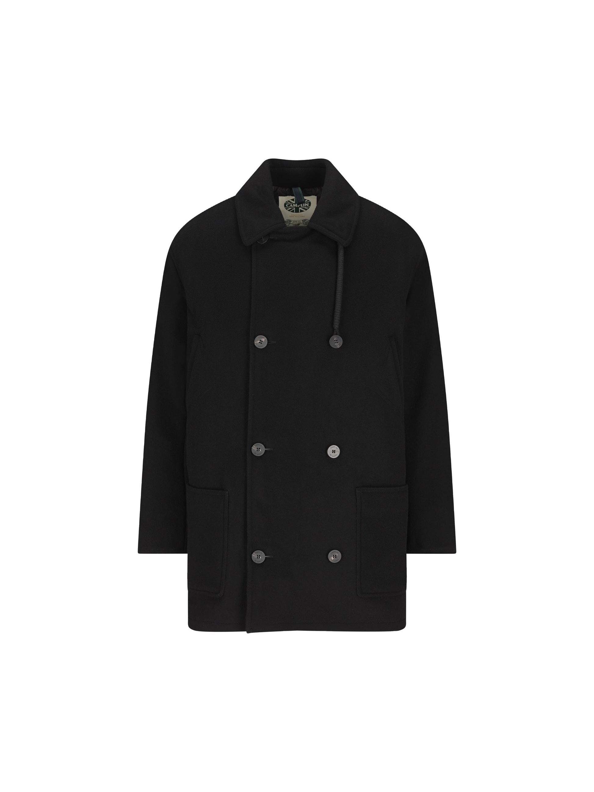 Cappotto in lana e poliammide. 38320001 TB CAMPLIN 