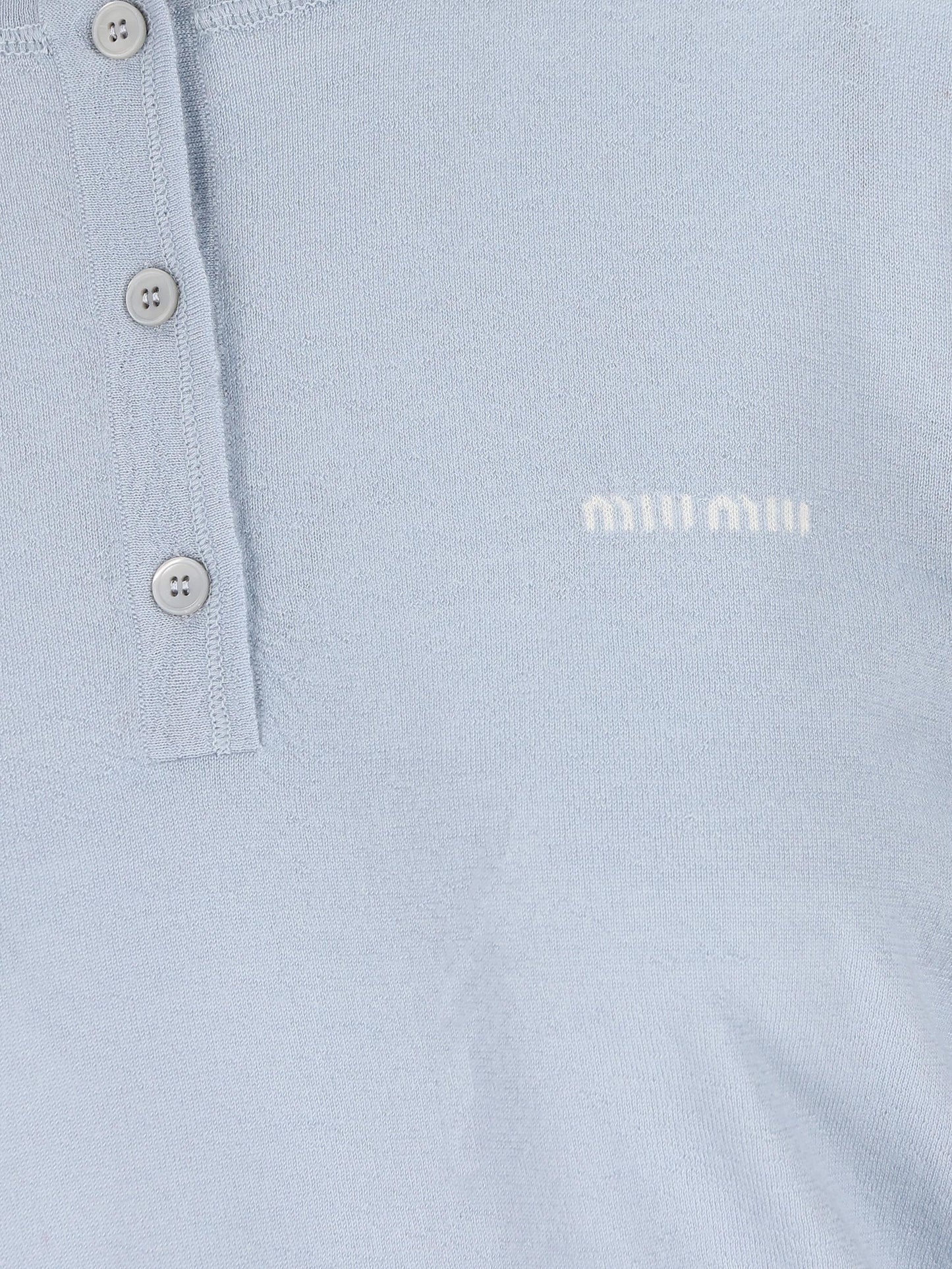 Maglia realizzata in cashmere. MML03A 176YF0012 MIU MIU 