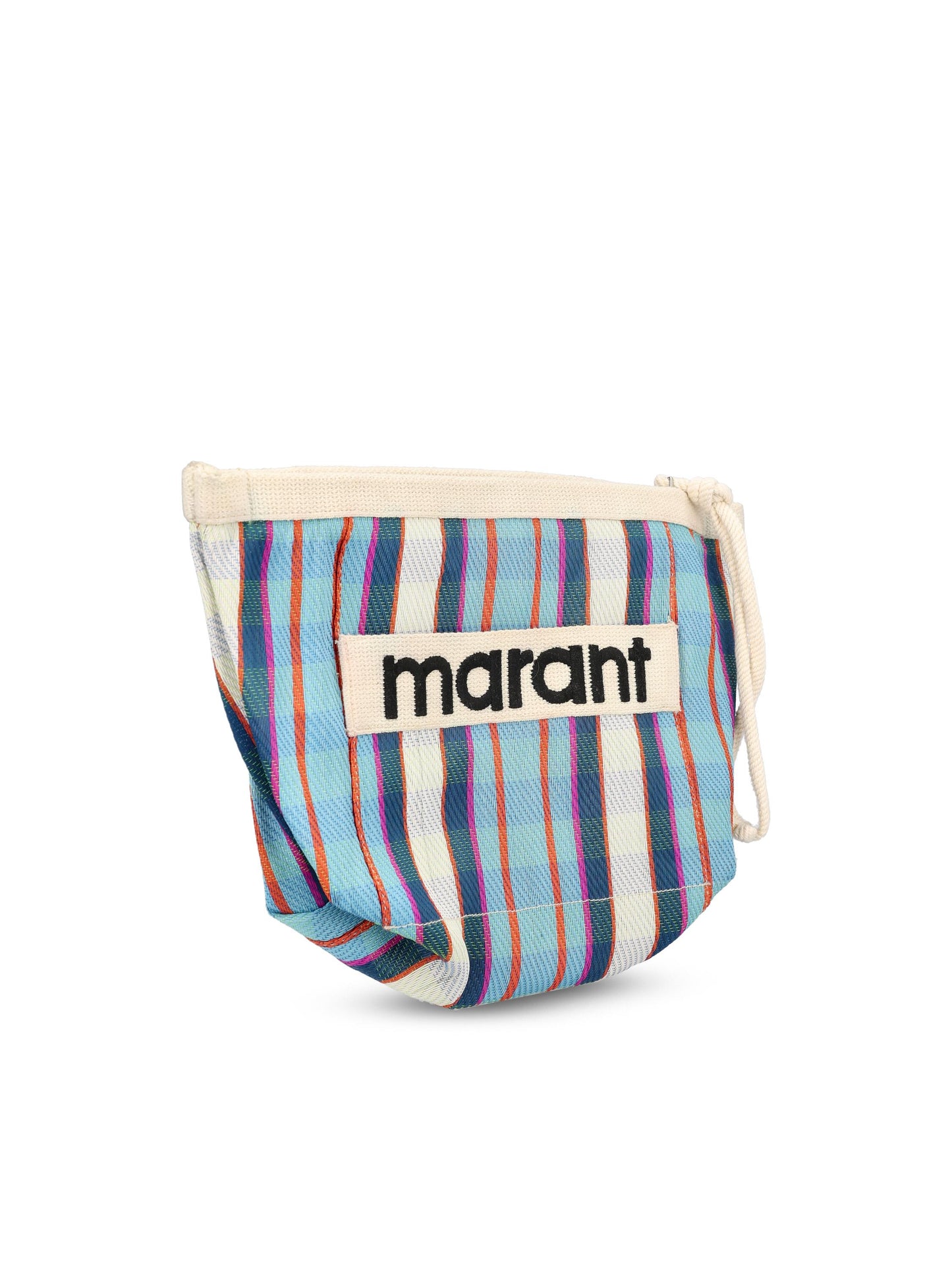 Pochette realizzata in nylon a righe. 23PPO0001FA-A1X17M TUCK ISABEL MARANT 