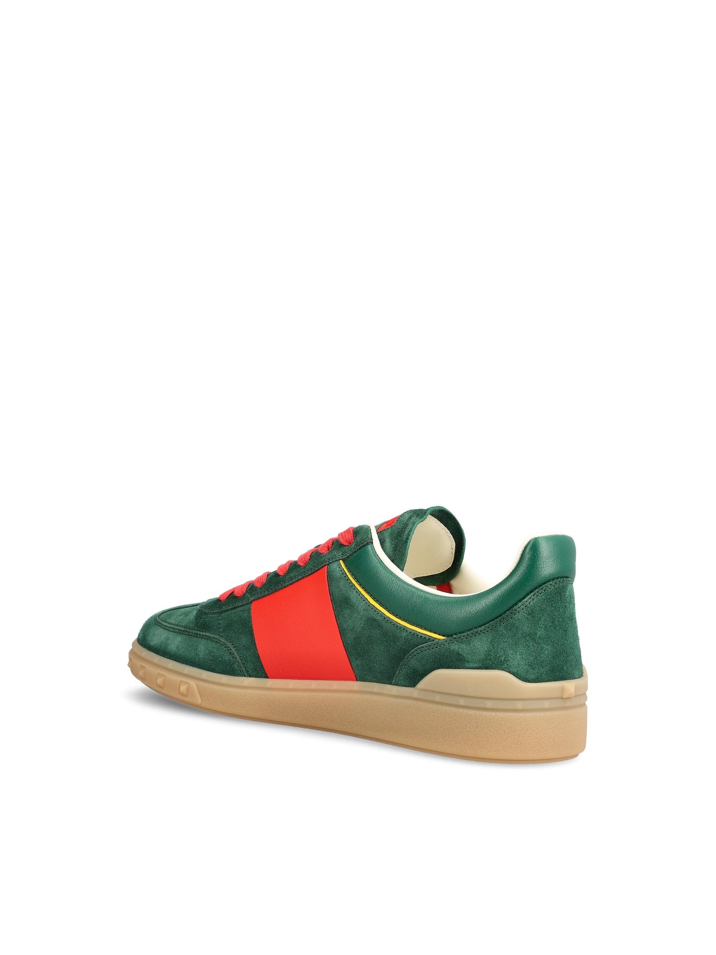 Sneakers realizzate in crosta e pelle di vitello. 8Y2S0H77LAL 9UZ VALENTINO GARAVANI 
