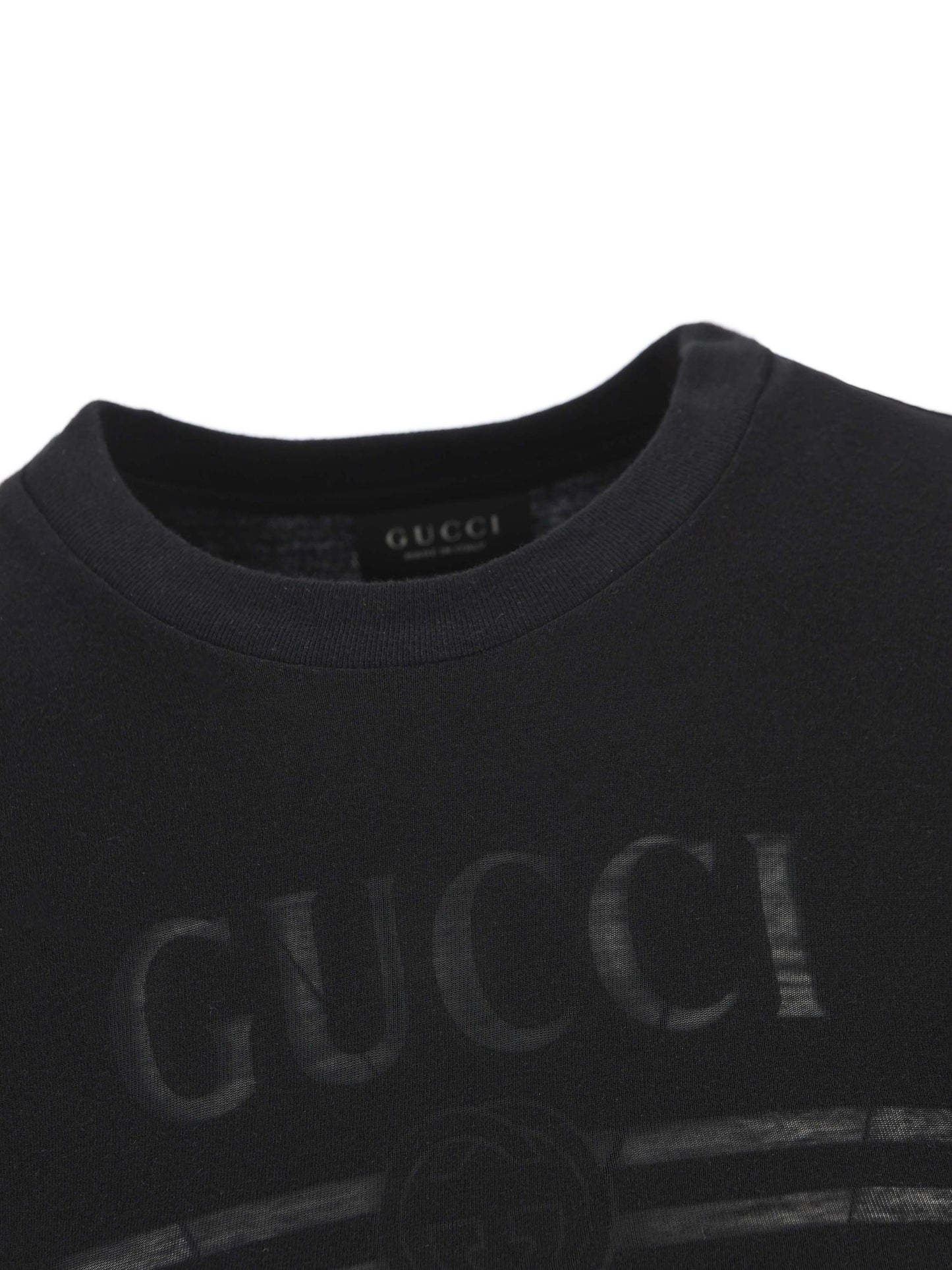 T-Shirt realizzata in cotone e poliestere. 865017 XJHT11000 GUCCI 