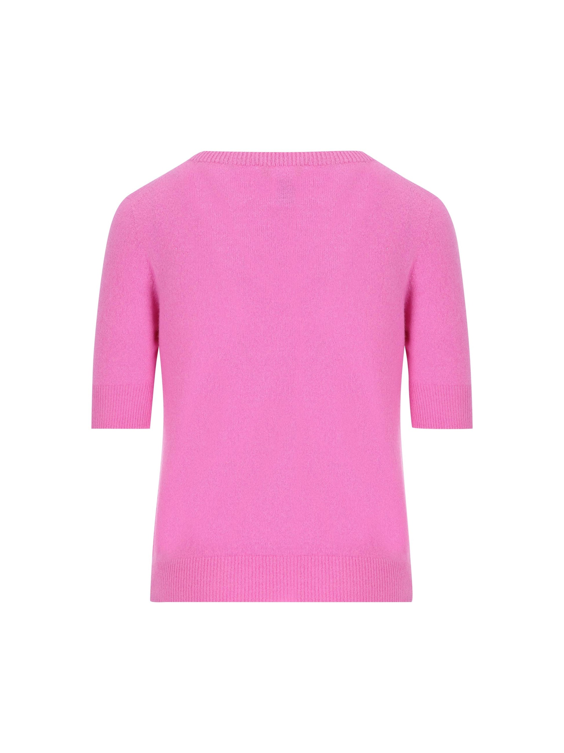 Maglia realizzata in cashmere. V36614 CICLAMINO VANISE' 