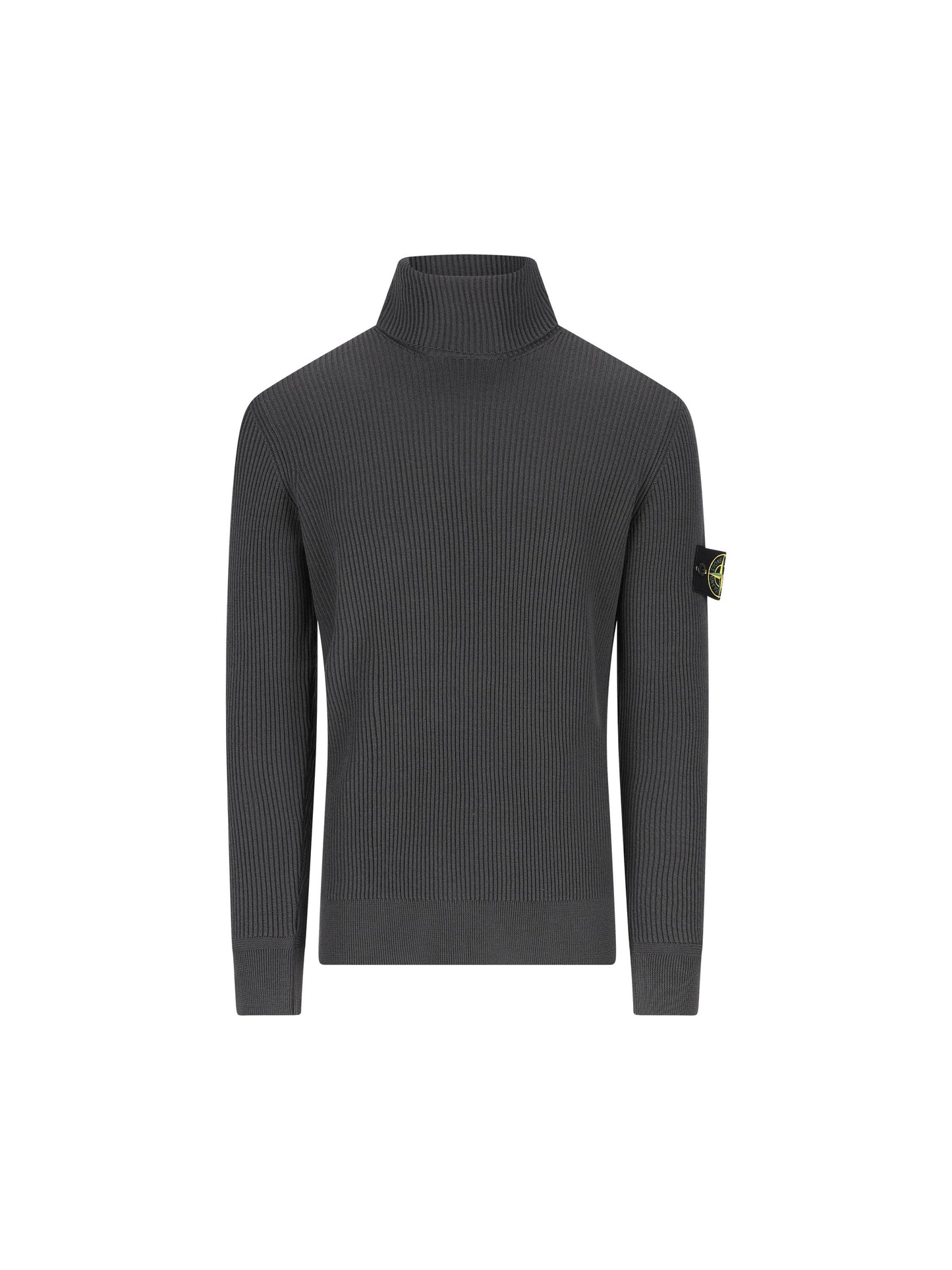 Maglione dolcevita finemente rifinito a costine 5100052 S00C2V0062 STONE ISLAND 