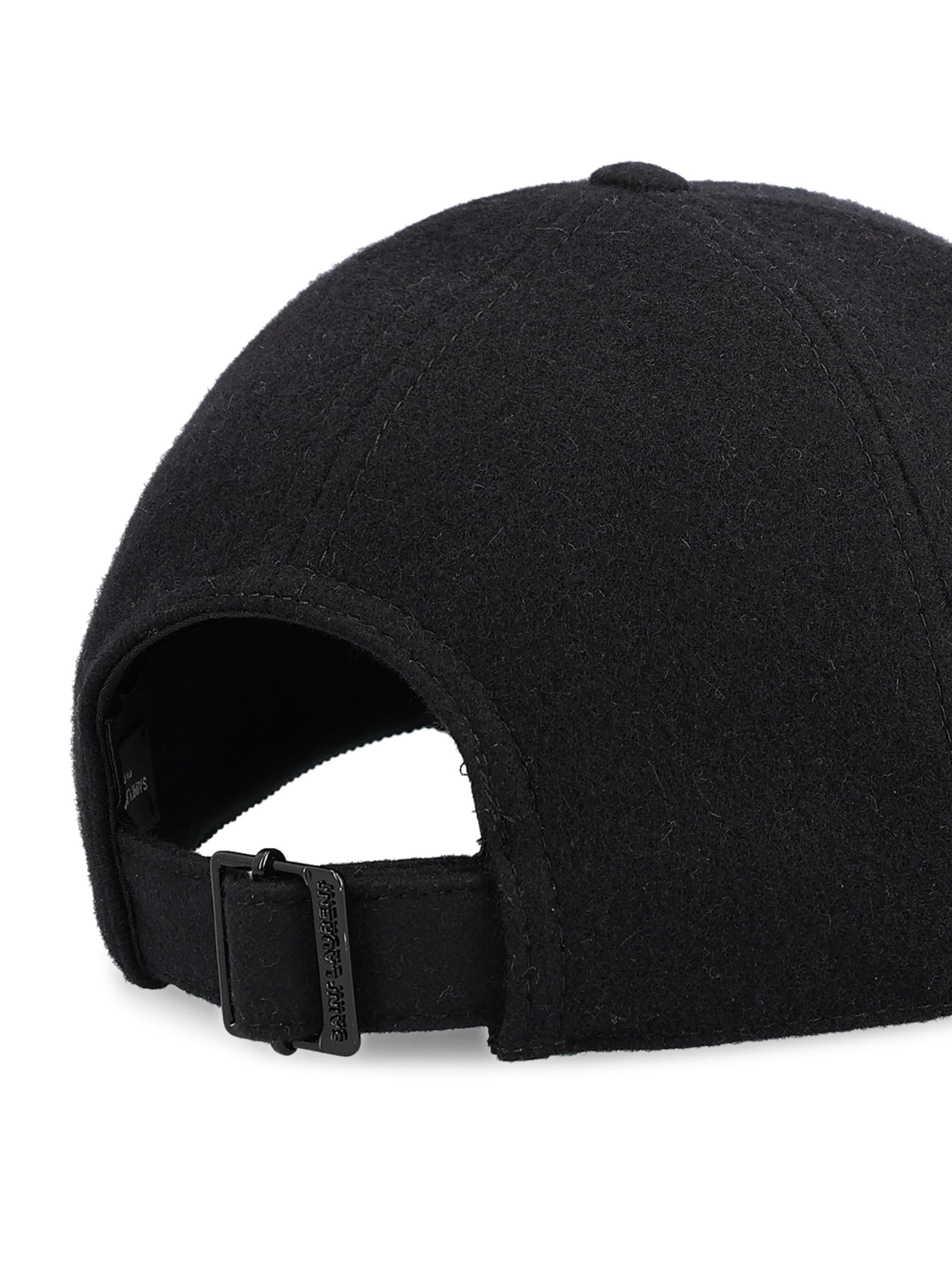 Cappellino realizzato in misto lana. 706537 3YS161000 SAINT LAURENT 