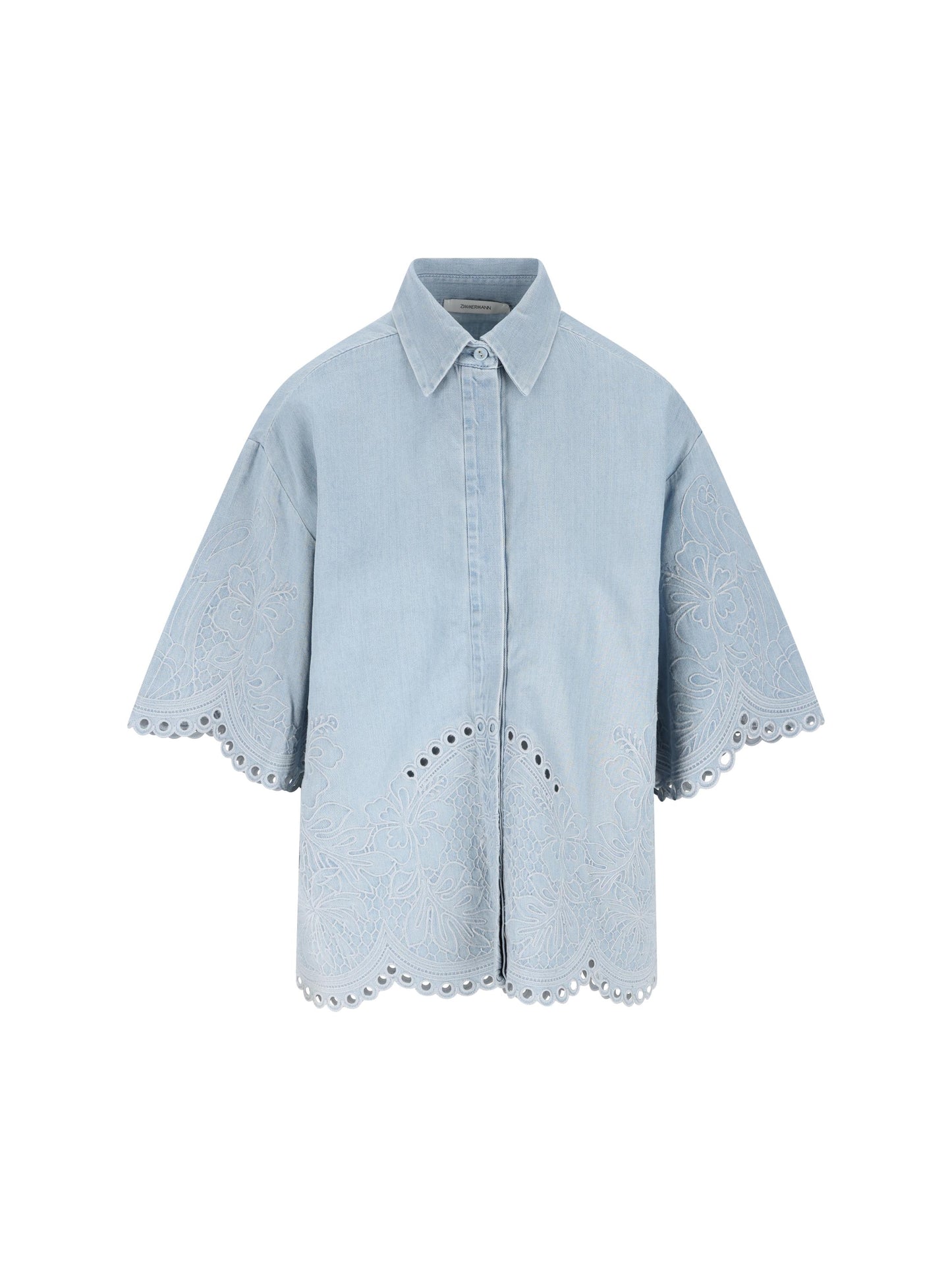 Camicia realizzata in denim. 7214TRS263 ICESTM ZIMMERMANN 