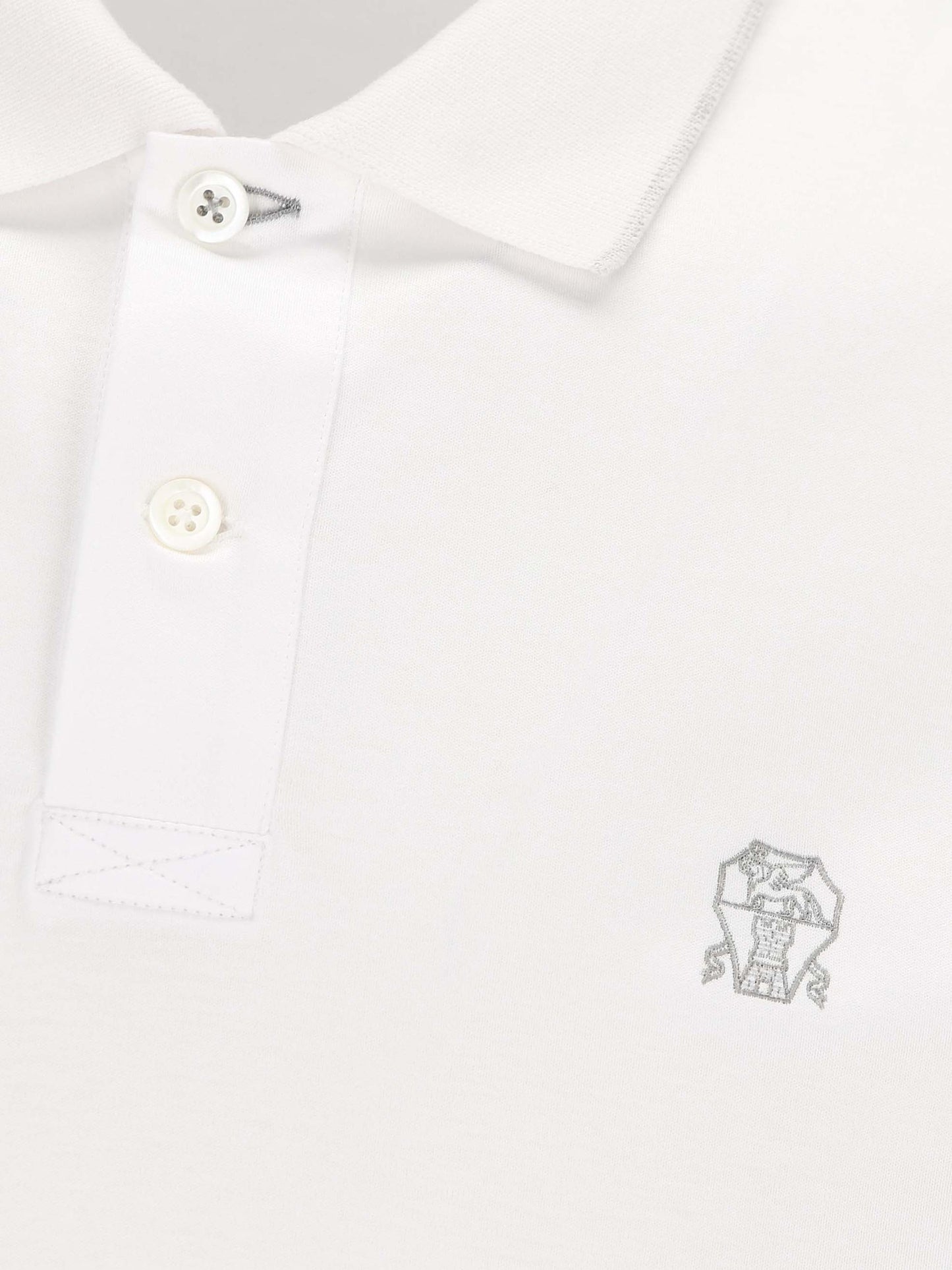 Polo realizzata in cotone. M0B139779G CW787 BRUNELLO CUCINELLI 