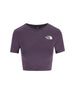 T-Shirt cropped realizzata in cotone. NF0A55AO G5O1 THE NORTH FACE 