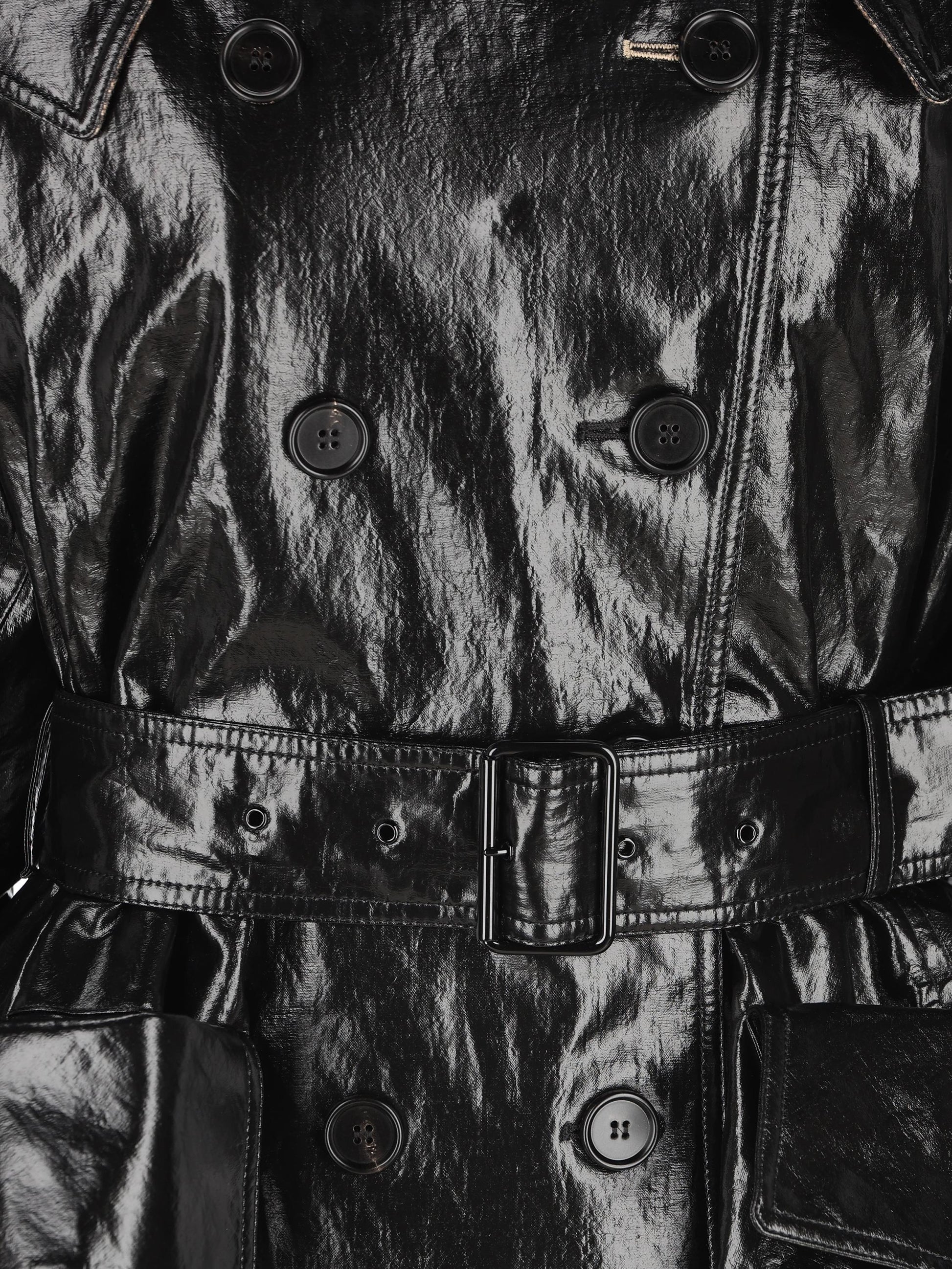 Cappotto realizzato in lino. CH25WMA52191 001 CHLOE' 