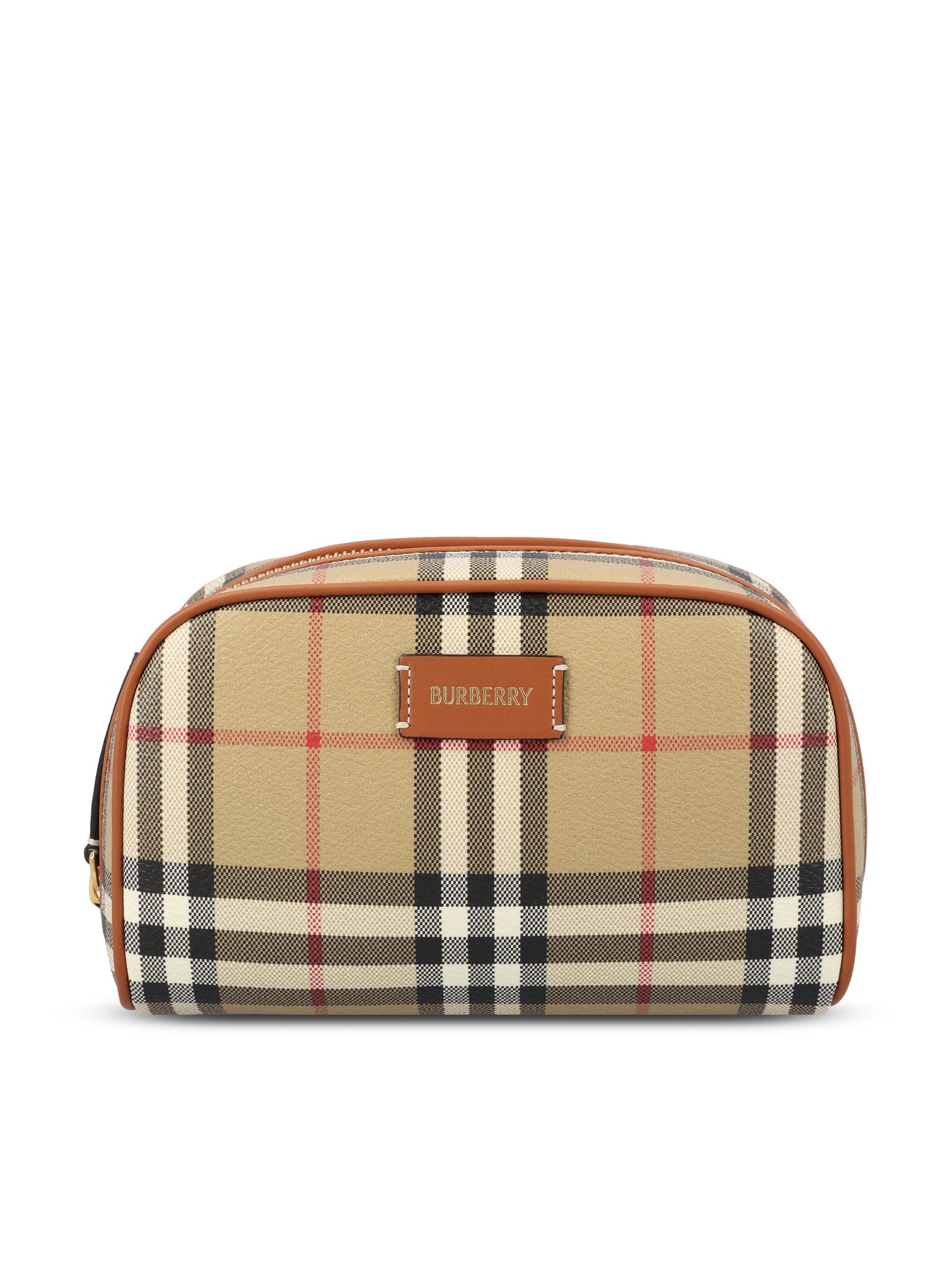 Pouch realizzata in misto cotone 8109811 A9534 BURBERRY 