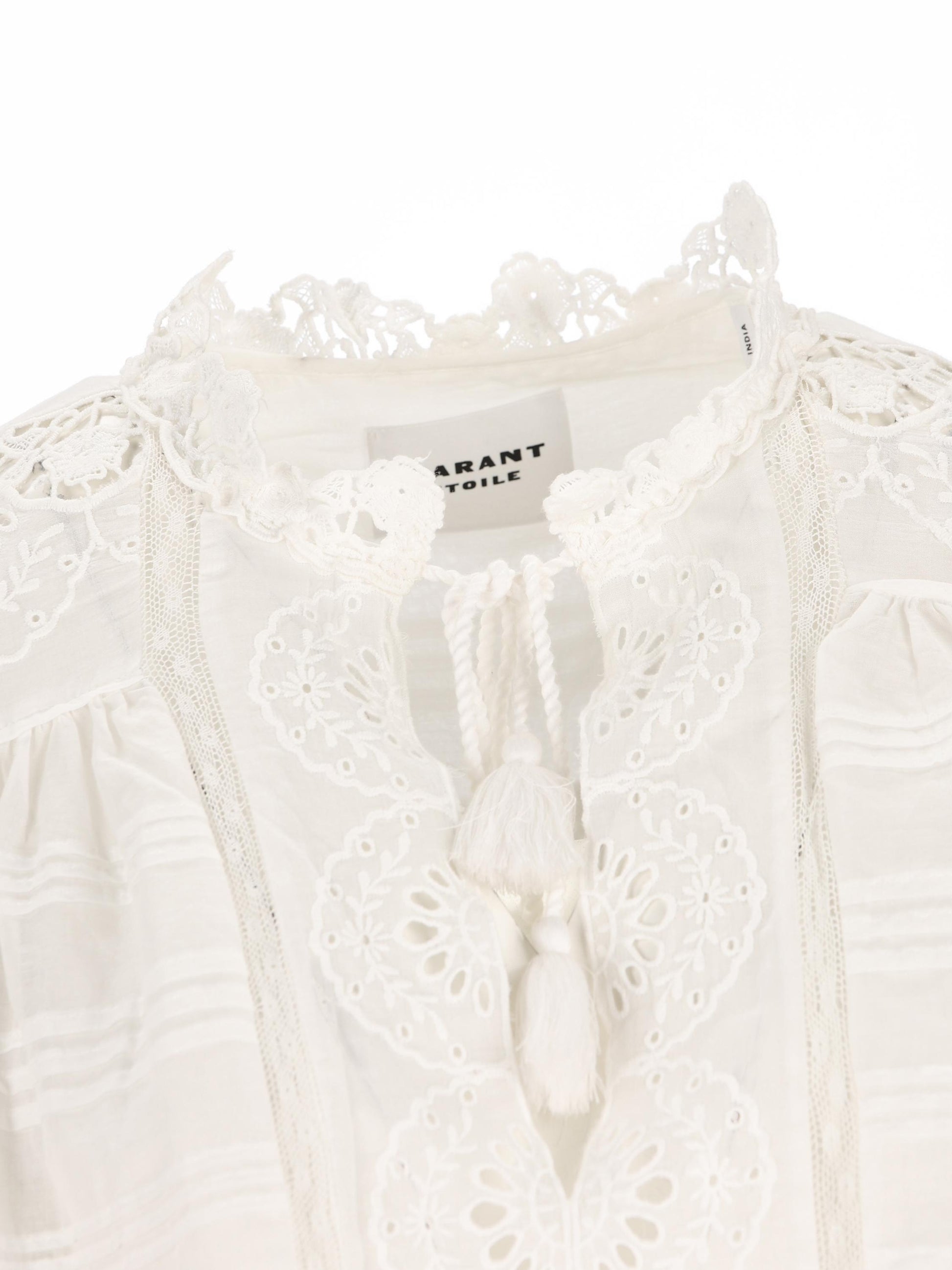 Abito realizzato in cotone. 26PRO0952FA-D1J05E 20WH ISABEL MARANT 