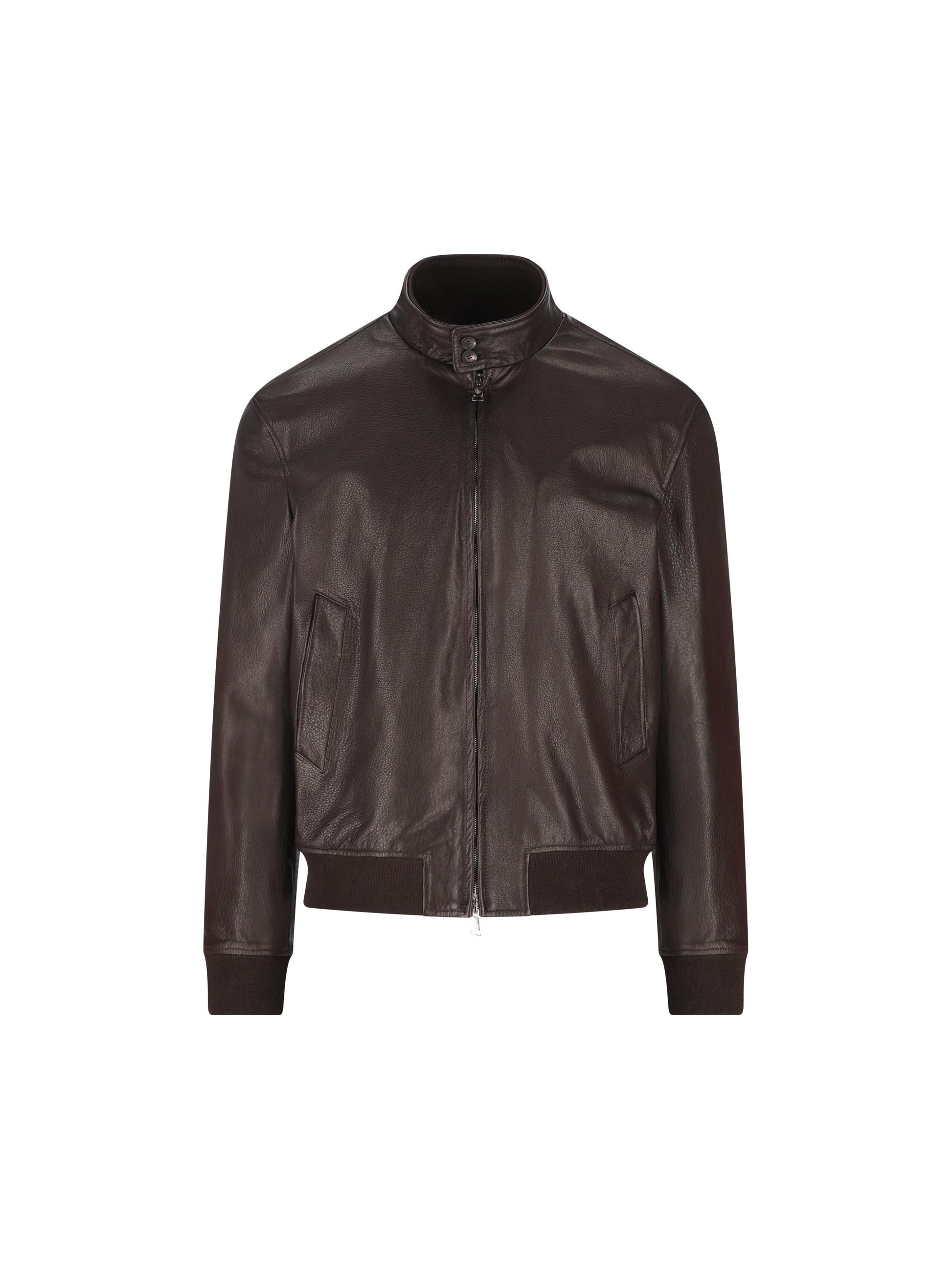 Giacca realizzata in pelle. ICE MORO TAGLIATORE 