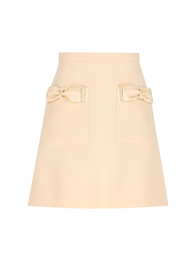 Gonna in lana e seta. 7B3RADP61CF ET5 VALENTINO GARAVANI 