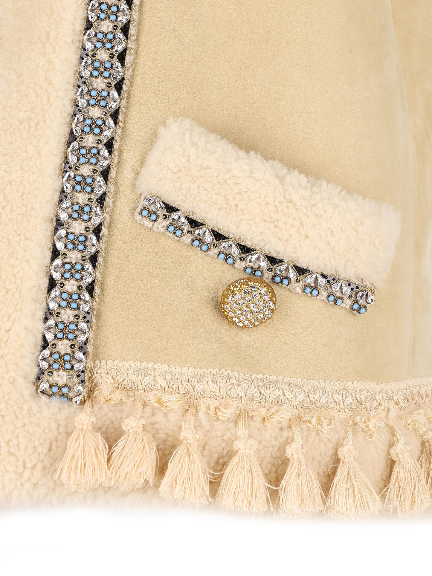 Gilet in pelle di agnello. 7B3NL00D9FC 094 VALENTINO GARAVANI 