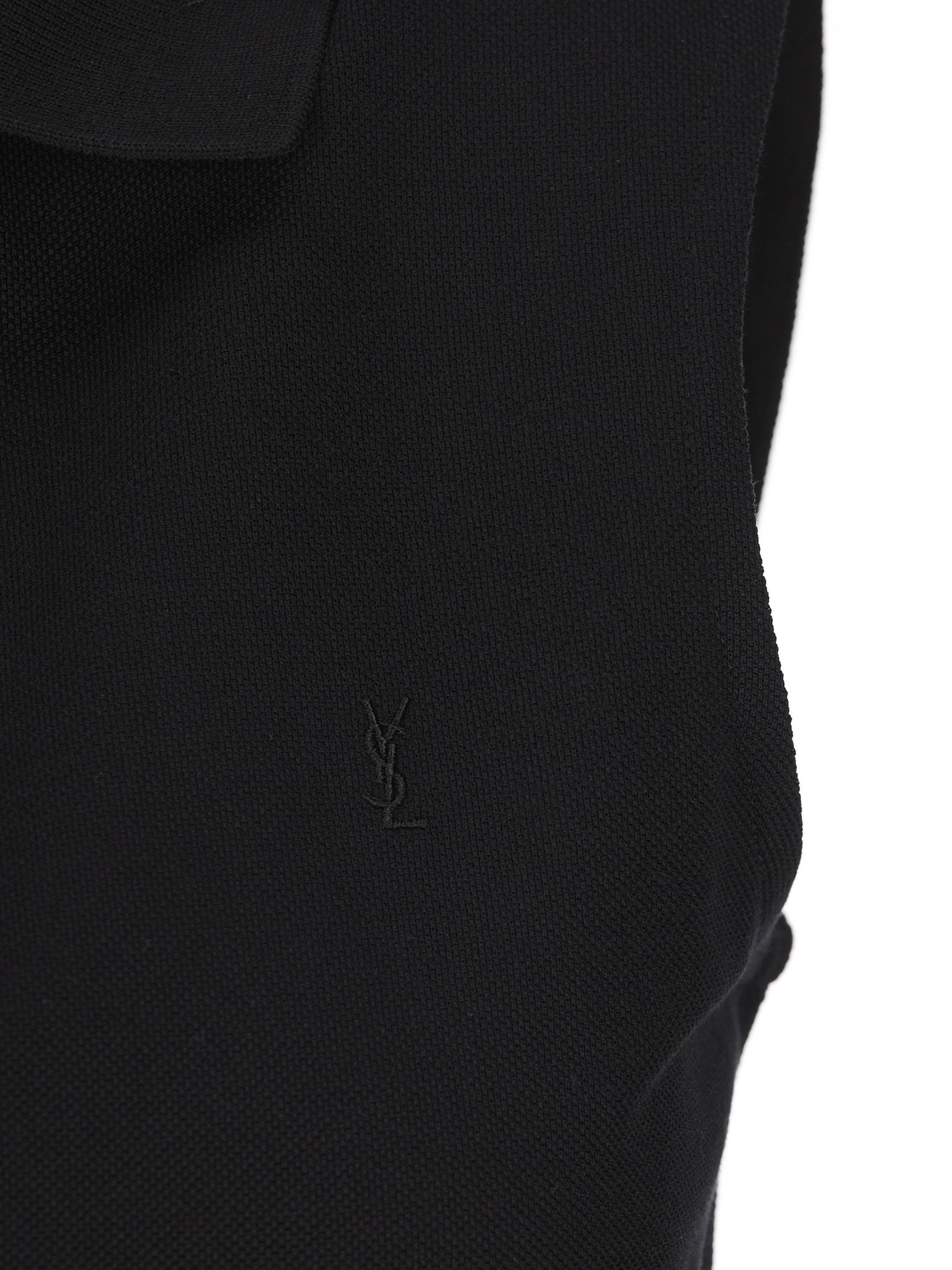 Polo realizzata in cotone riciclato. 862601 Y37ZE1000 SAINT LAURENT 