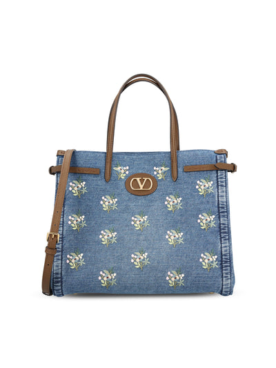 Borsa realizzata in denim. 8W0B0R19AXE AXM VALENTINO GARAVANI 