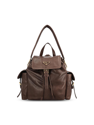 Zaino realizzato in pelle. 1BZ080 2DX8F0038 PRADA 