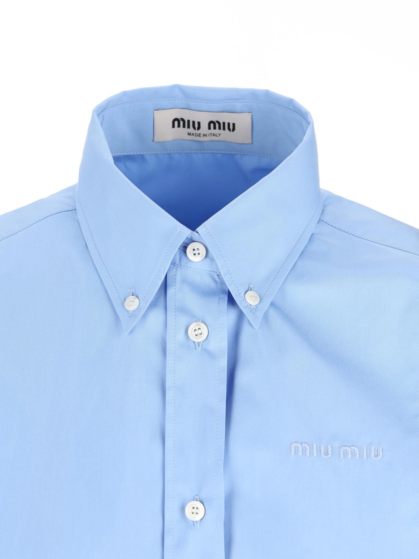 Camicia realizzata in cotone. MK2024 19SEF0076 MIU MIU 