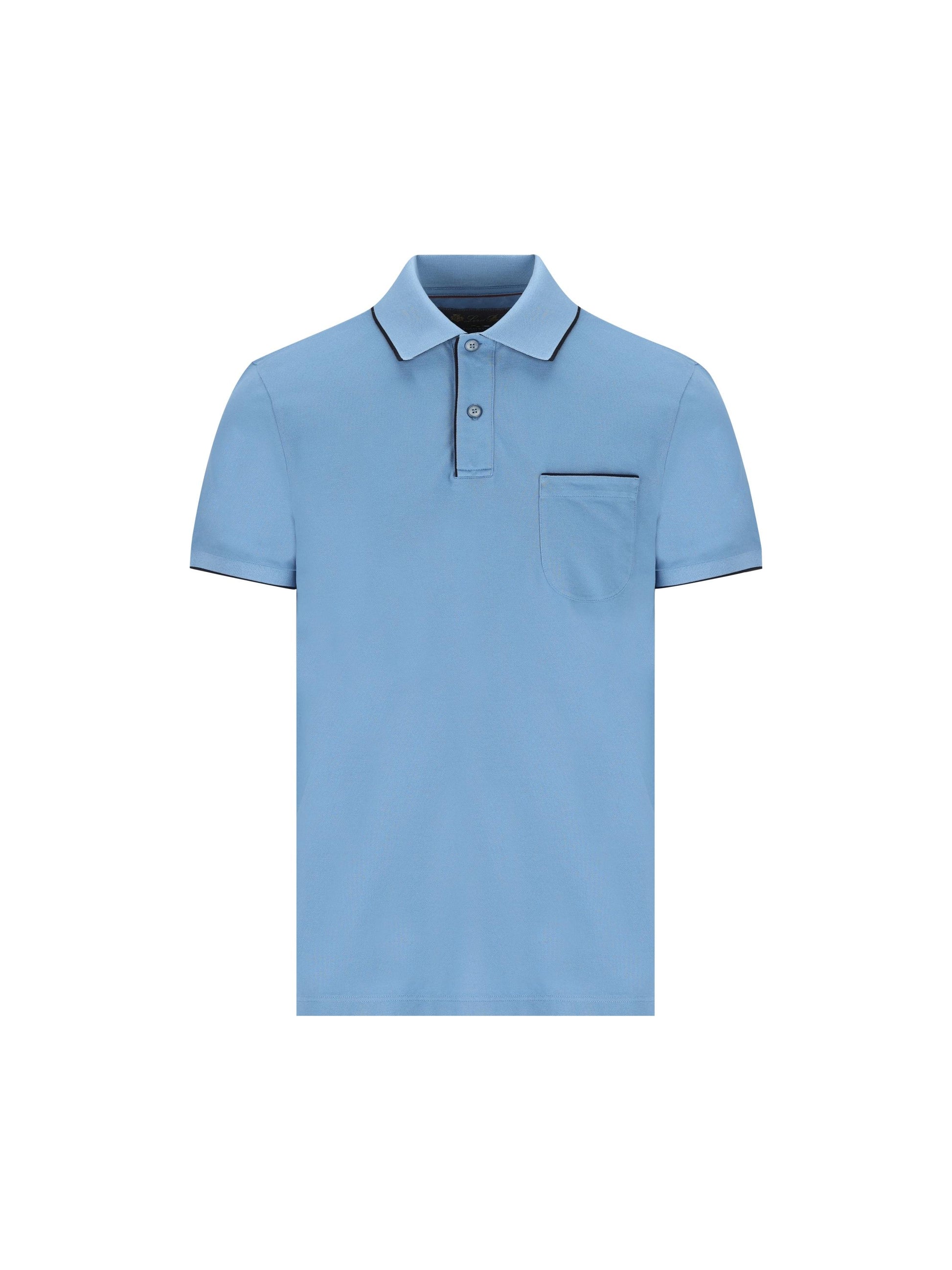 Polo realizzata in cotone ed elastan. FAI0485 60NN LORO PIANA 