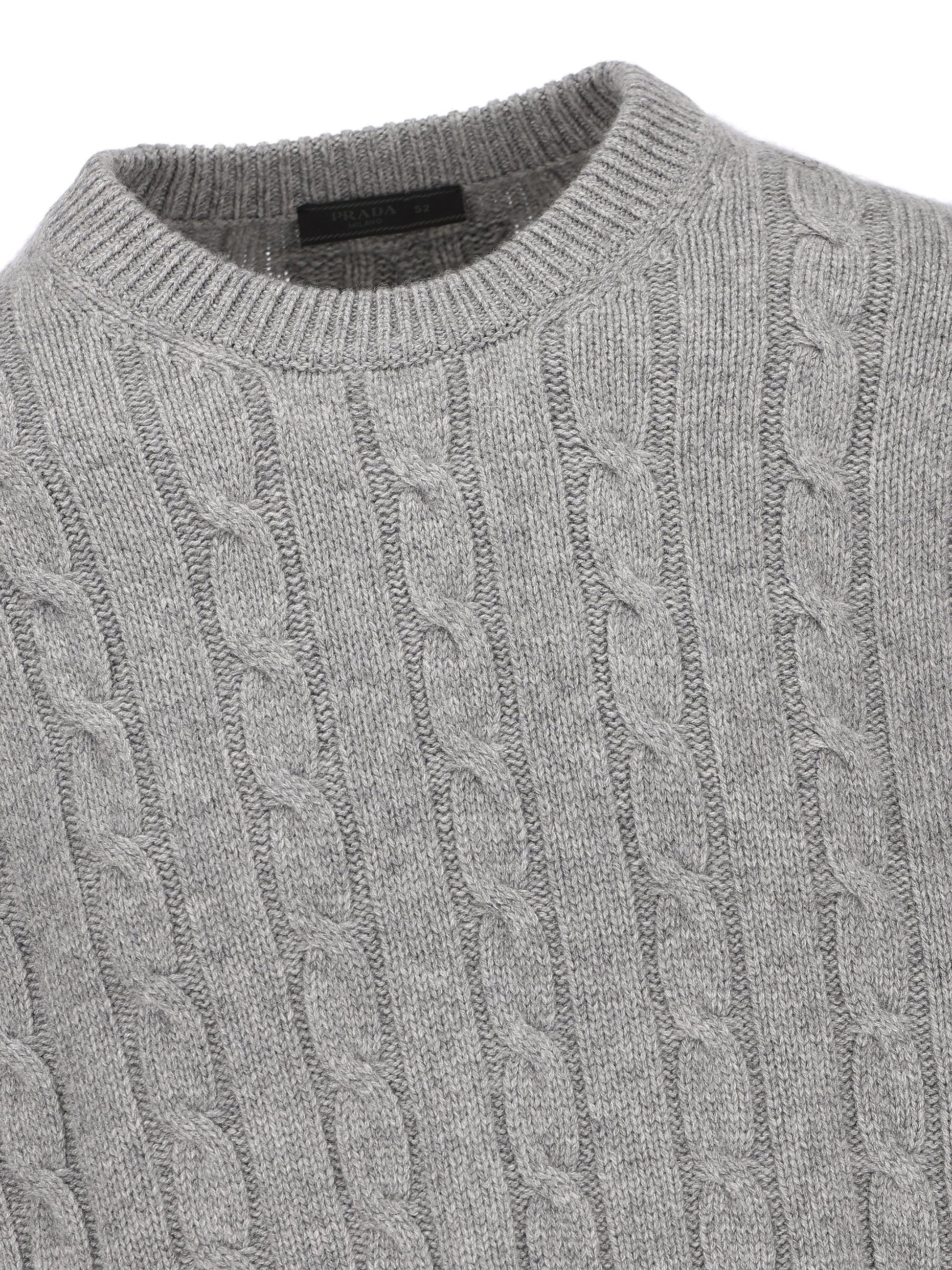 Maglione realizzato in cashmere UMF110 17T1F0031 PRADA 