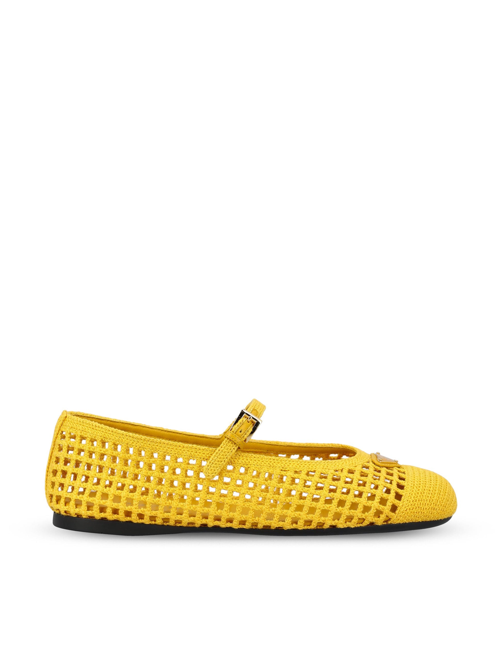 Ballerine realizzate in cotone e poliestere. 1F364O 2F46F0377 PRADA 