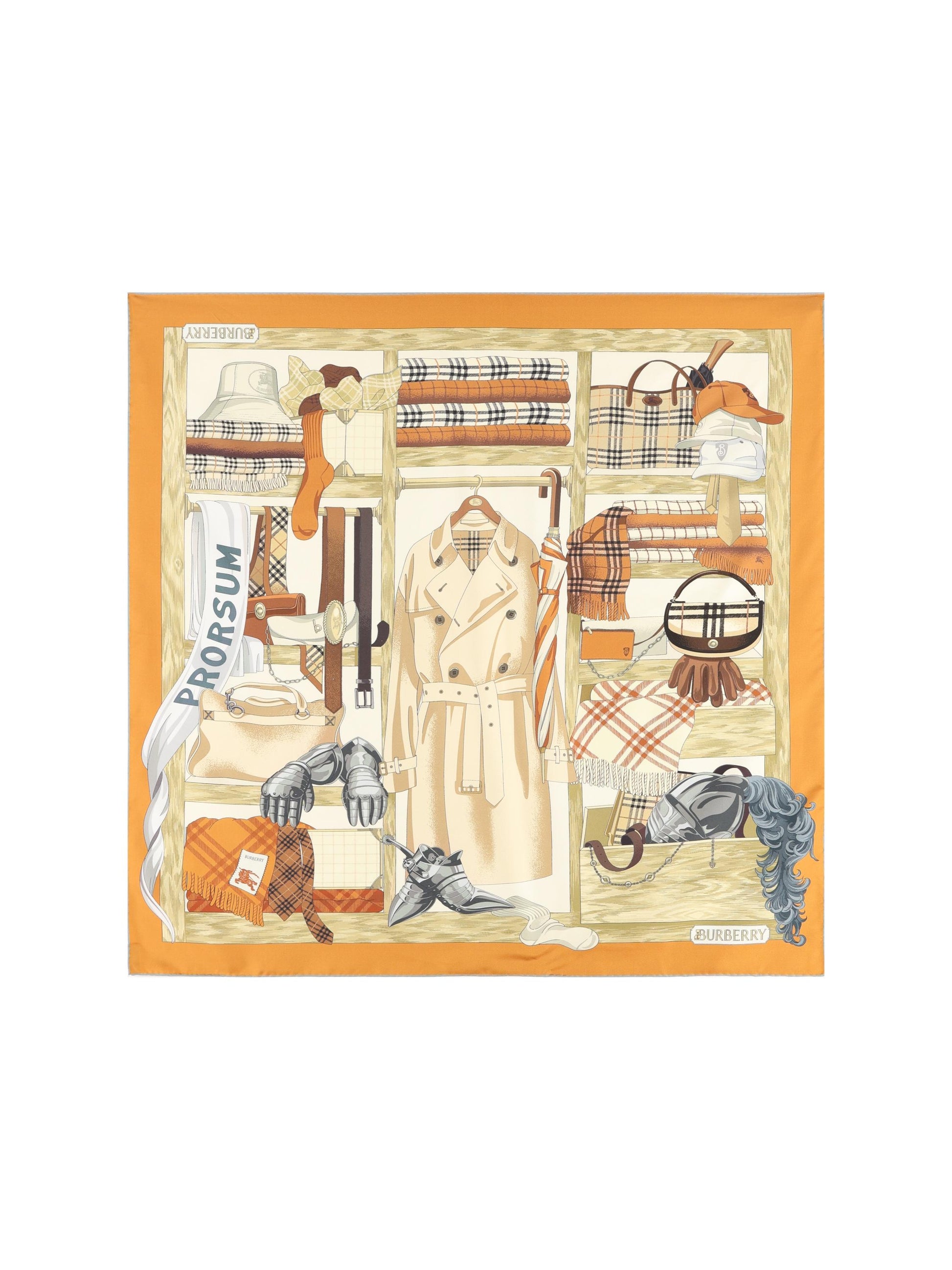 Foulard realizzato in seta. 8125643 C5122 BURBERRY 