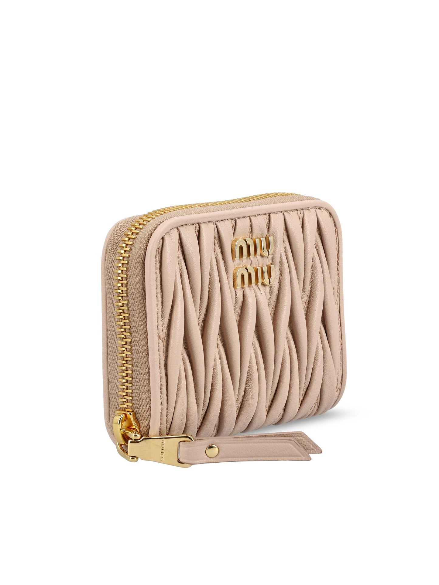 Portamonete realizzato in pelle di agnello. 5MM268 AFPPF0236 MIU MIU 