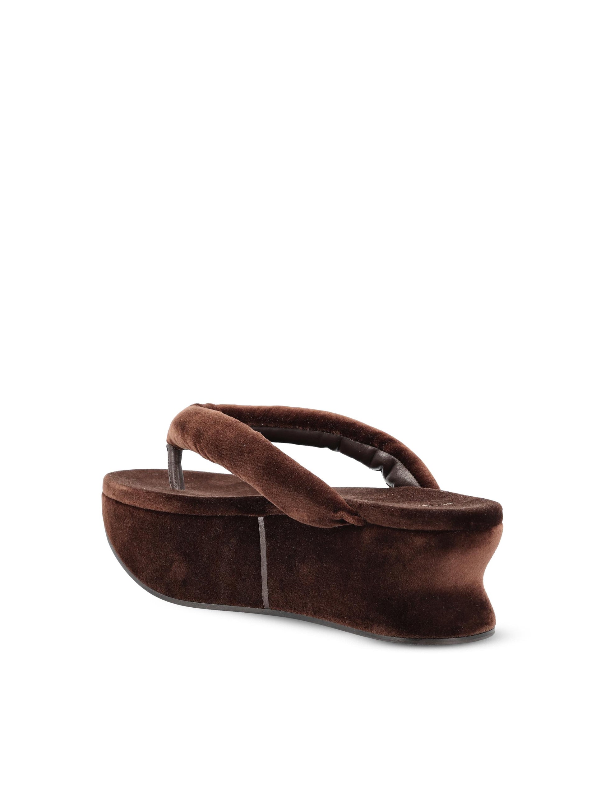 Infradito in velluto. 869909 WCDQ02647 BALENCIAGA 