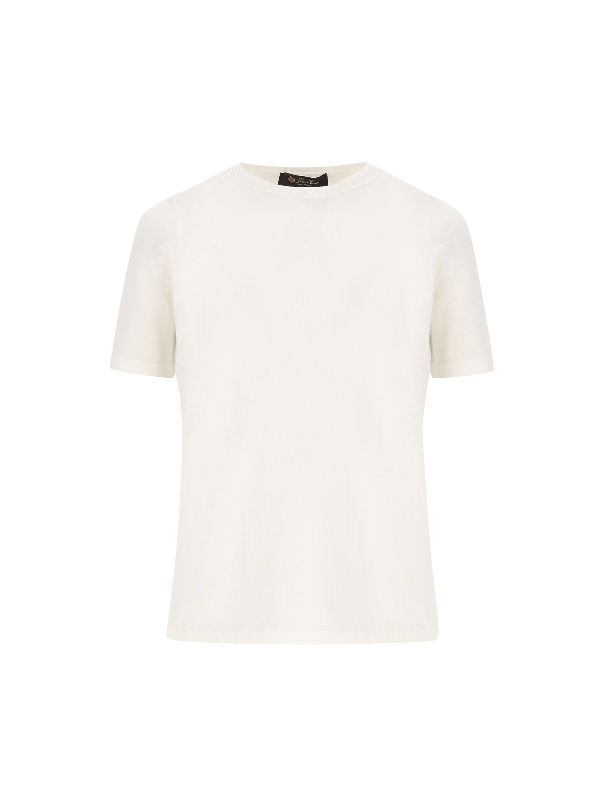 Maglia realizzata in cotone. FAM7984 1000 LORO PIANA 